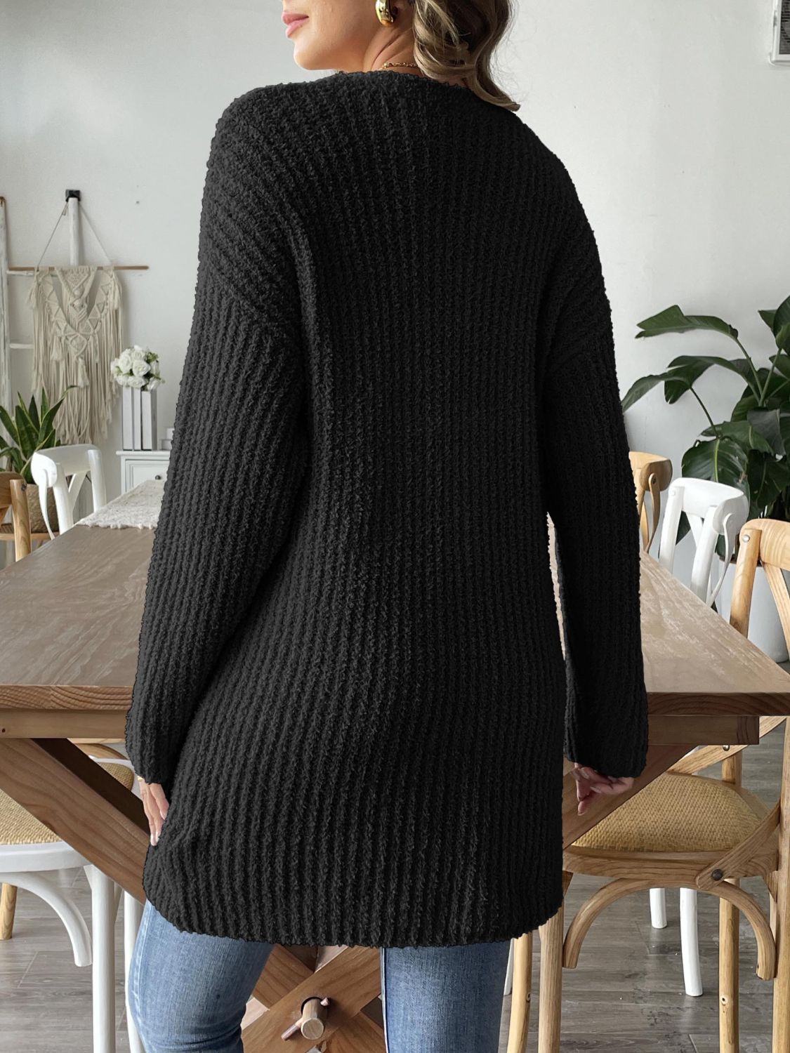 Open Front Long Sleeve Cardigan - Charming Charlie