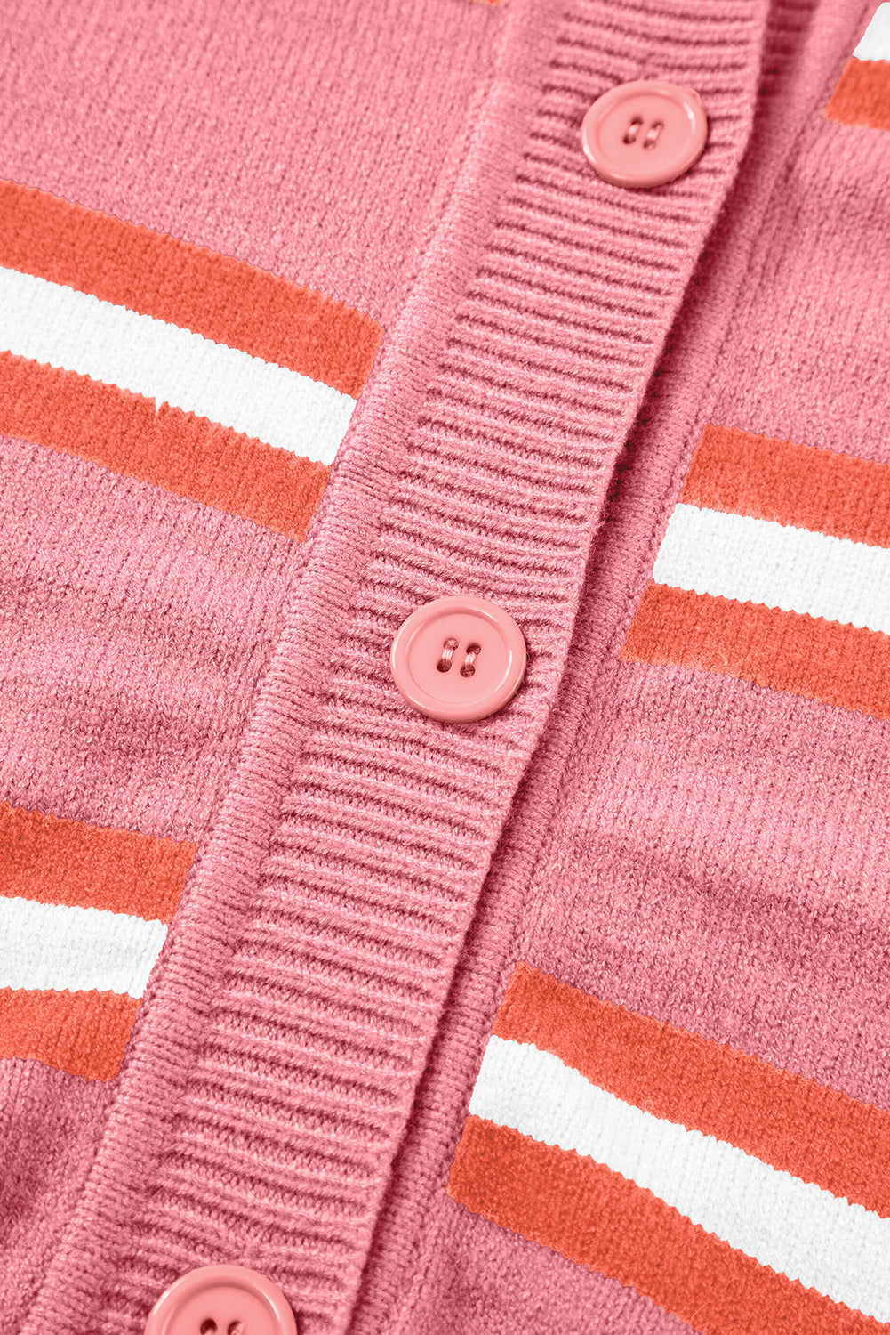 Striped Button Down Long Sleeve Cardigan - Charming Charlie