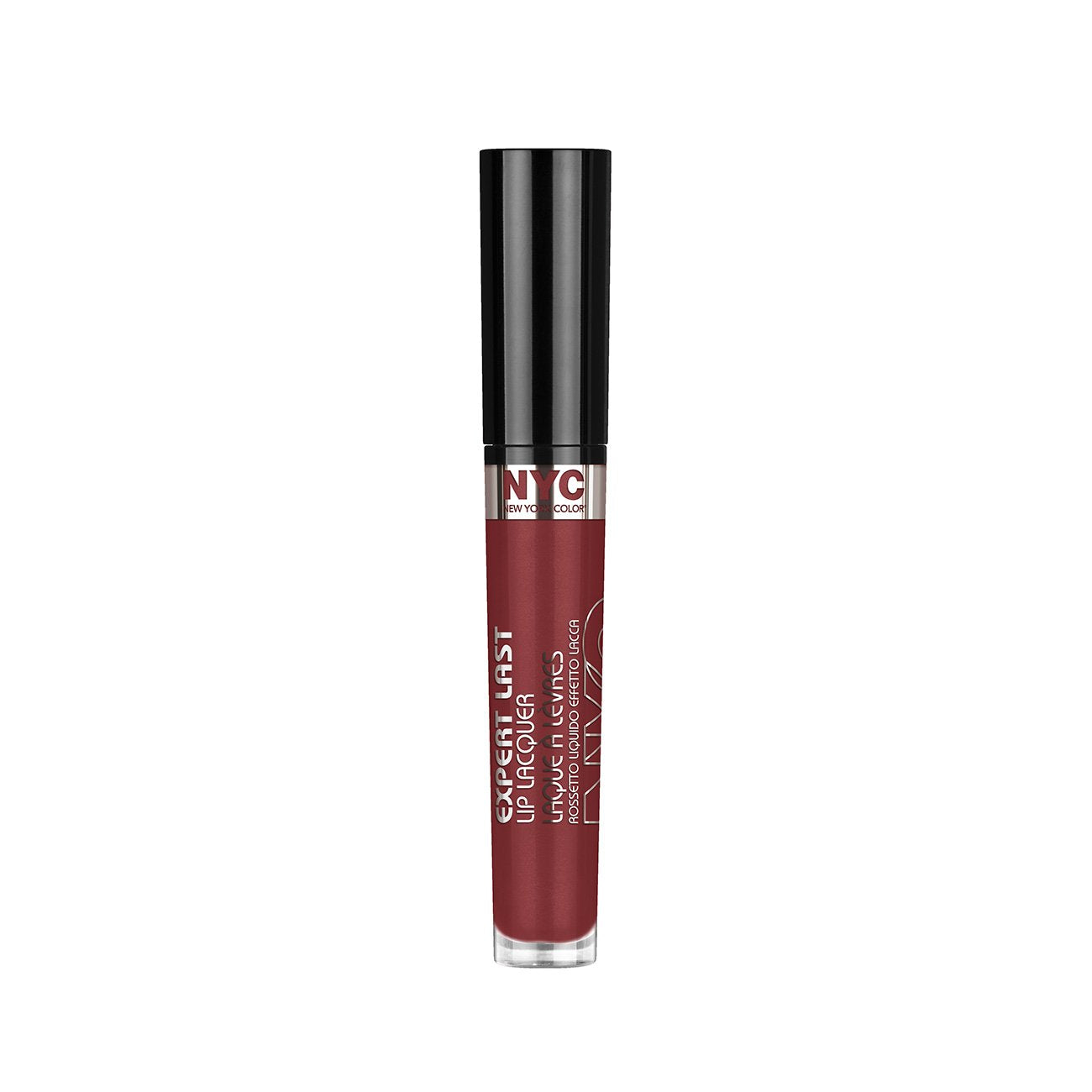 N.Y.C. New York Color Expert Last Lip Lacquer, Turtle Bay Toffee, 0.15 Fluid Ounce - Charming Charlie