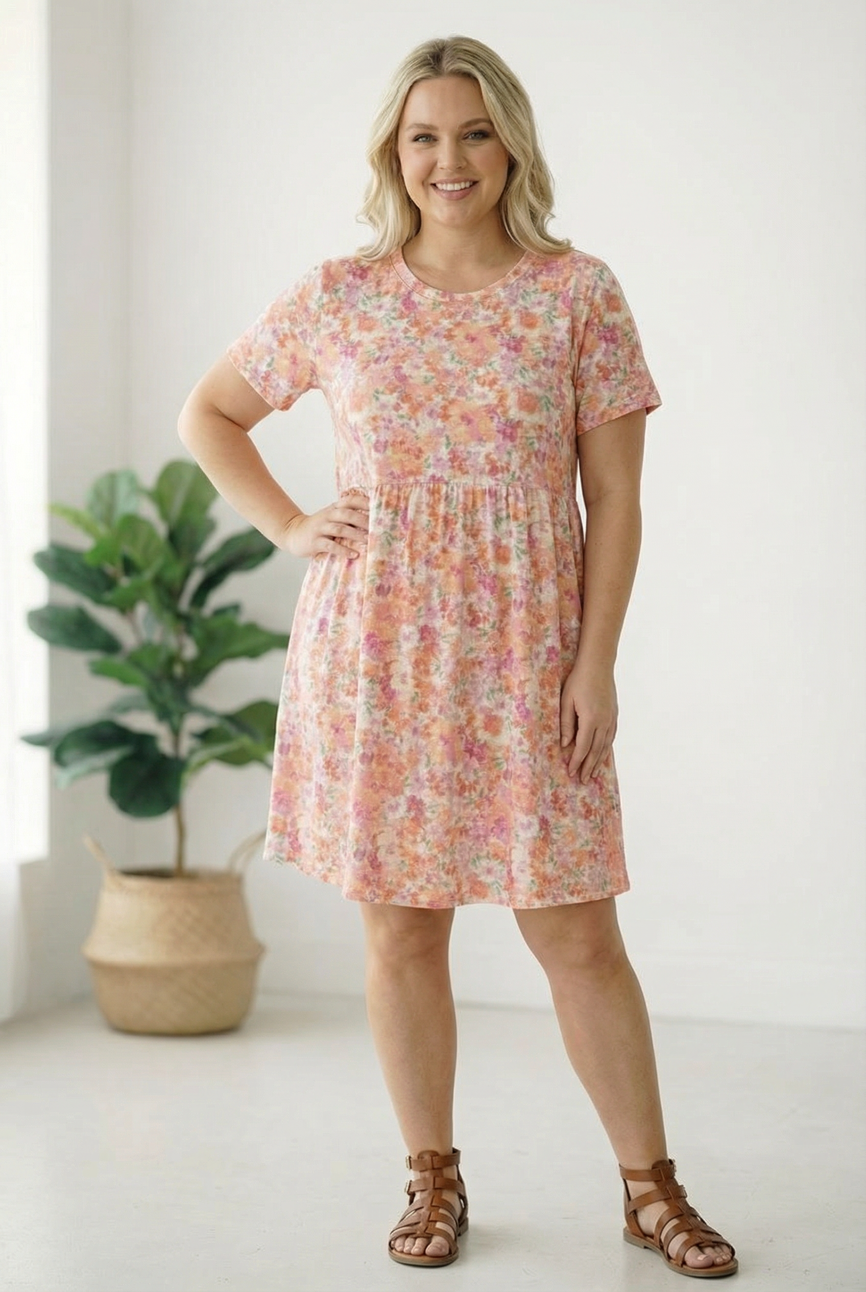 On a Lovely Afternoon Babydoll Dress - Charming Charlie