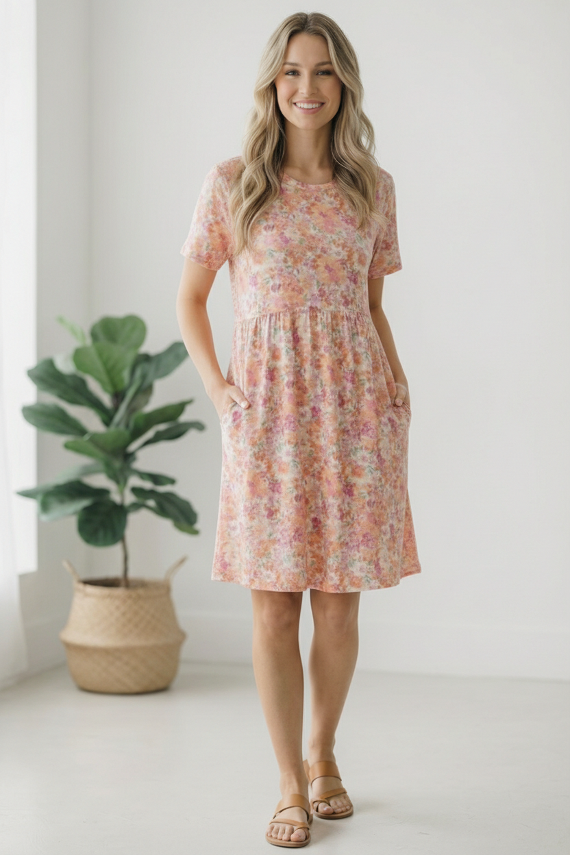On a Lovely Afternoon Babydoll Dress - Charming Charlie