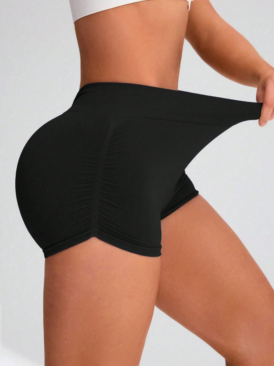 Elastic Waist Active Shorts - Charming Charlie