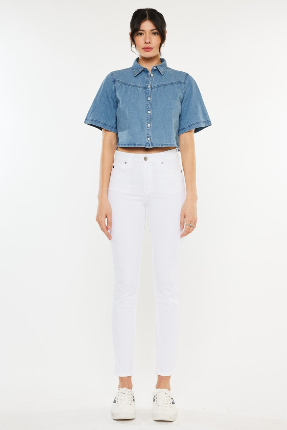Kancan High Rise Ankle Skinny Jeans - Charming Charlie