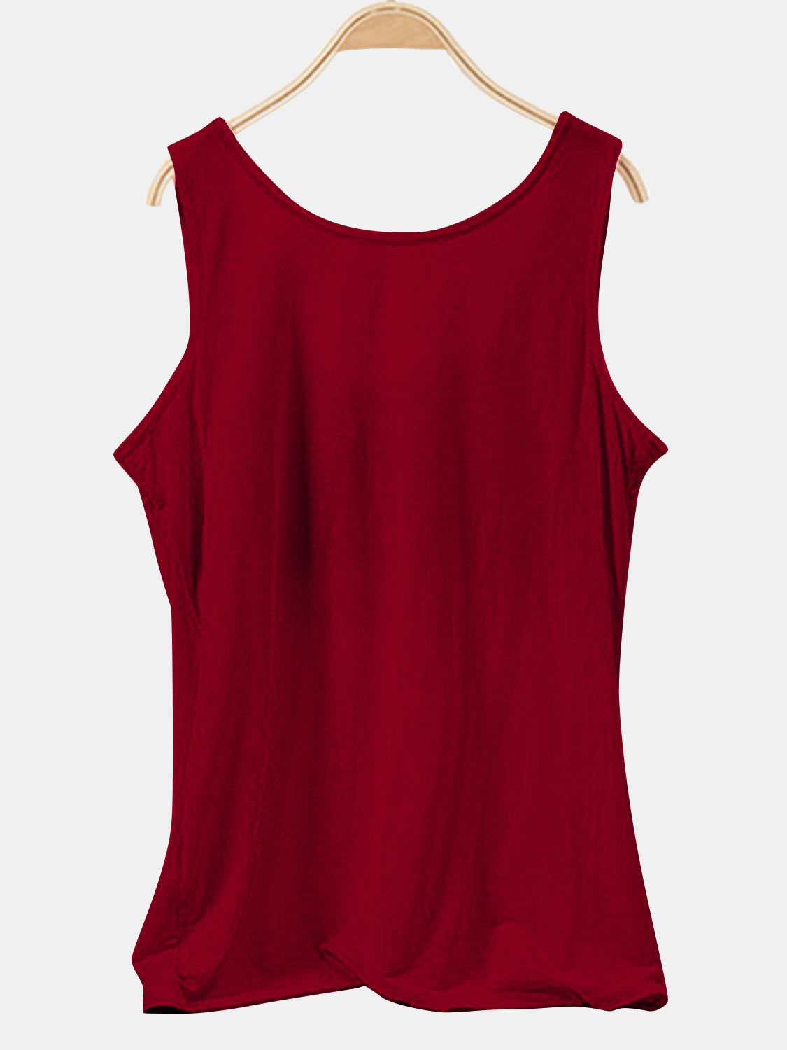 Scoop Neck Wide Strap Tank - Charming Charlie