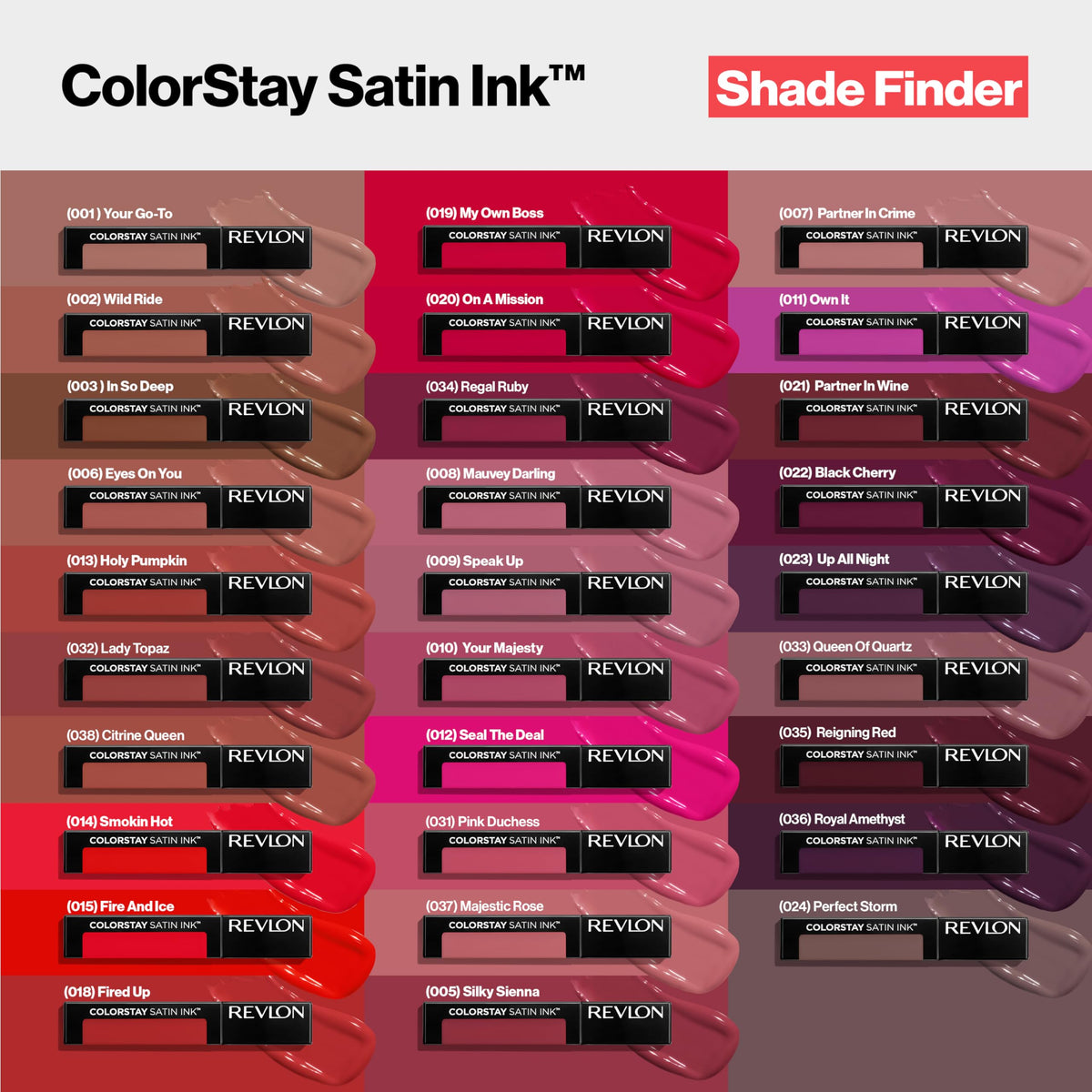 Revlon ColorStay Satin Ink Liquid Lipstick with Black Currant Seed Oil 0.17 fl - Charming Charlie