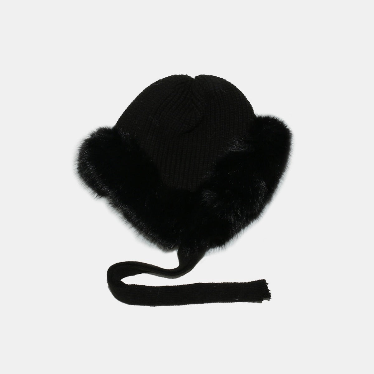 Thermal Tied Fuzzy Winter Hat - Charming Charlie