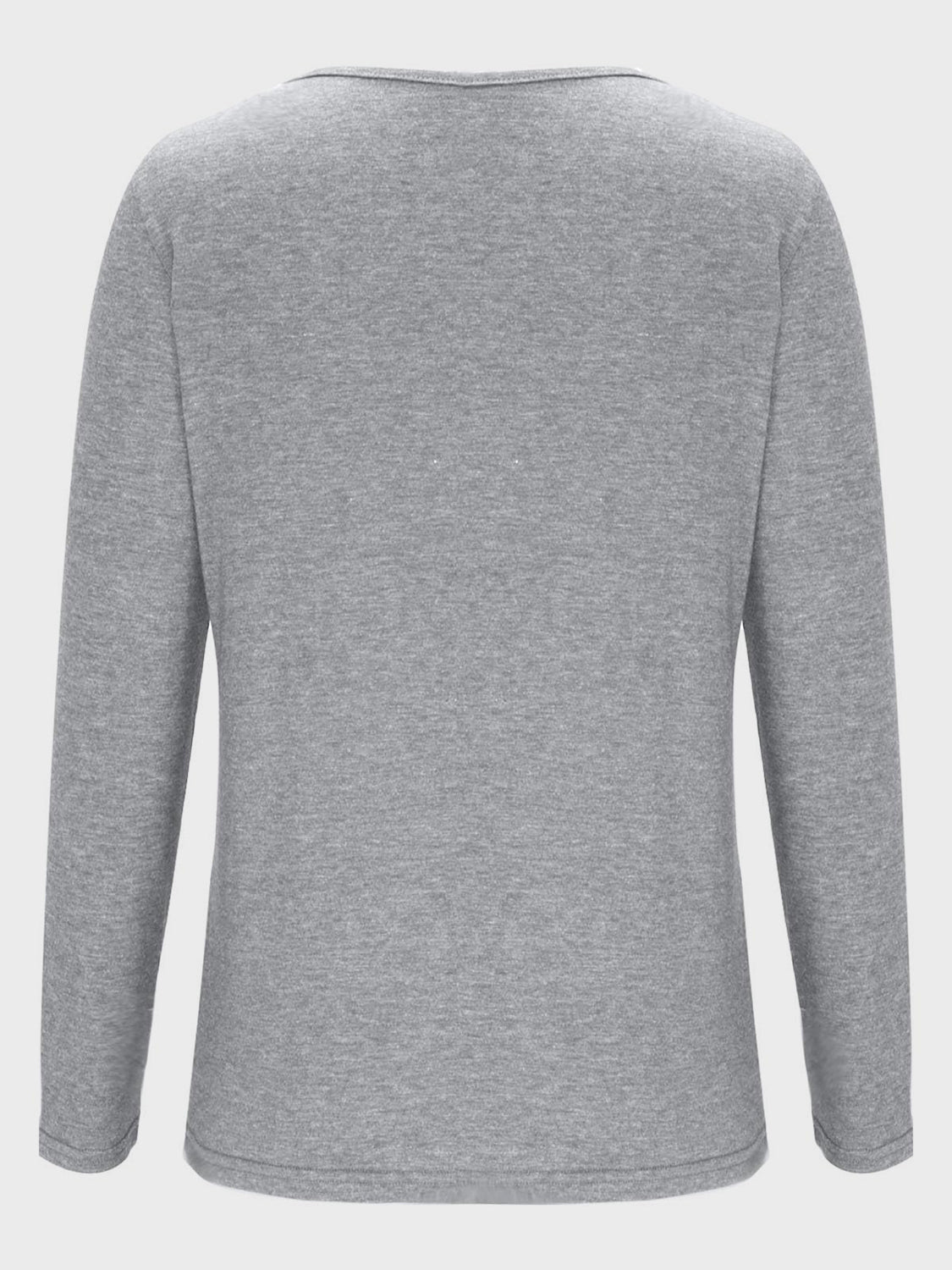 Crisscross V-Neck Long Sleeve T-Shirt - Charming Charlie