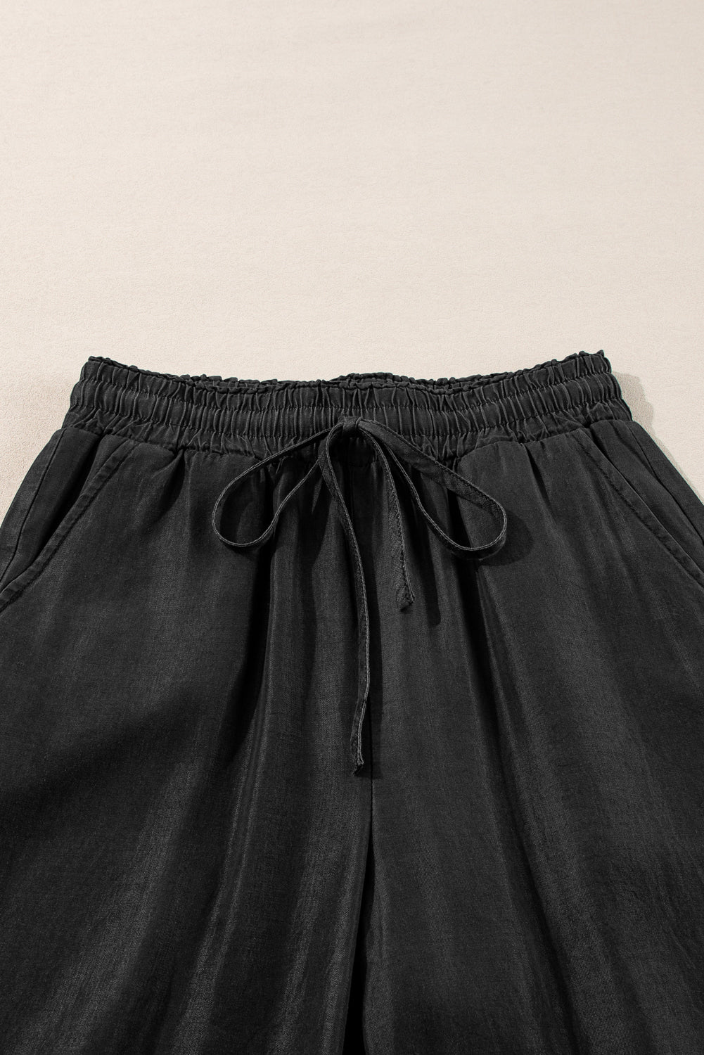 Drawstring Wide Leg Jeans - Charming Charlie