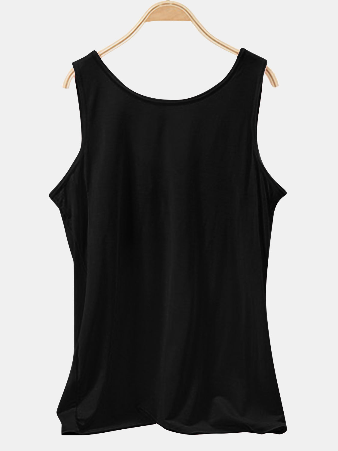 Scoop Neck Wide Strap Tank - Charming Charlie