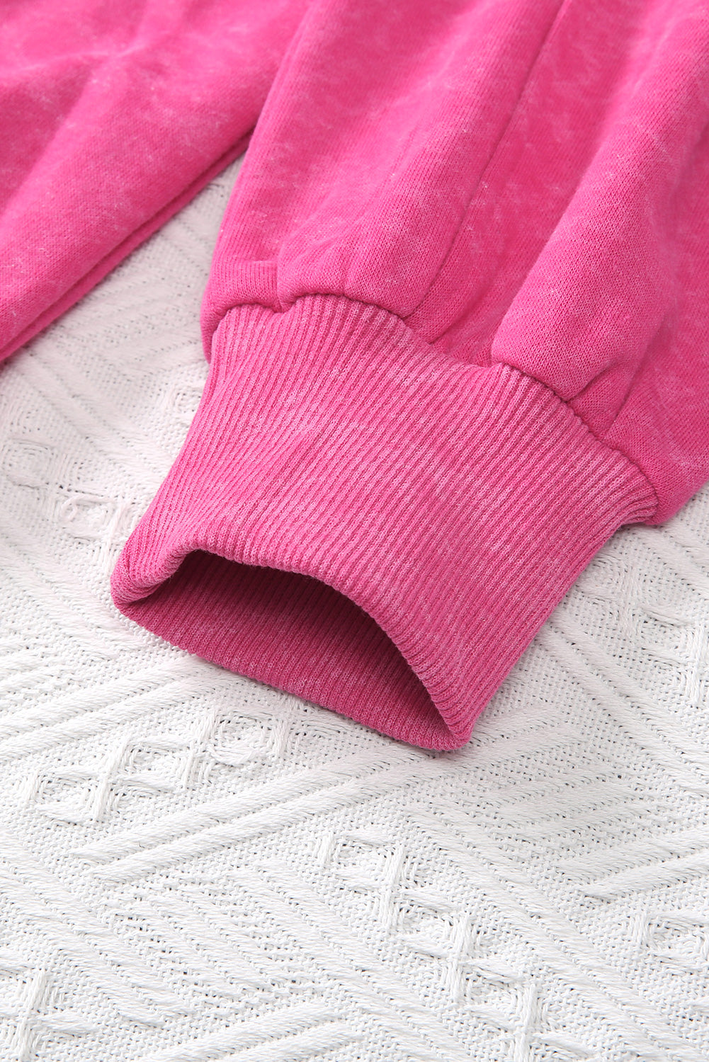 Round Neck Long Sleeve Sweatshirt - Charming Charlie