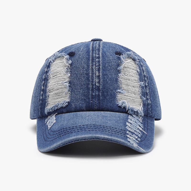 Distressed Cotton Baseball Cap - Charming Charlie
