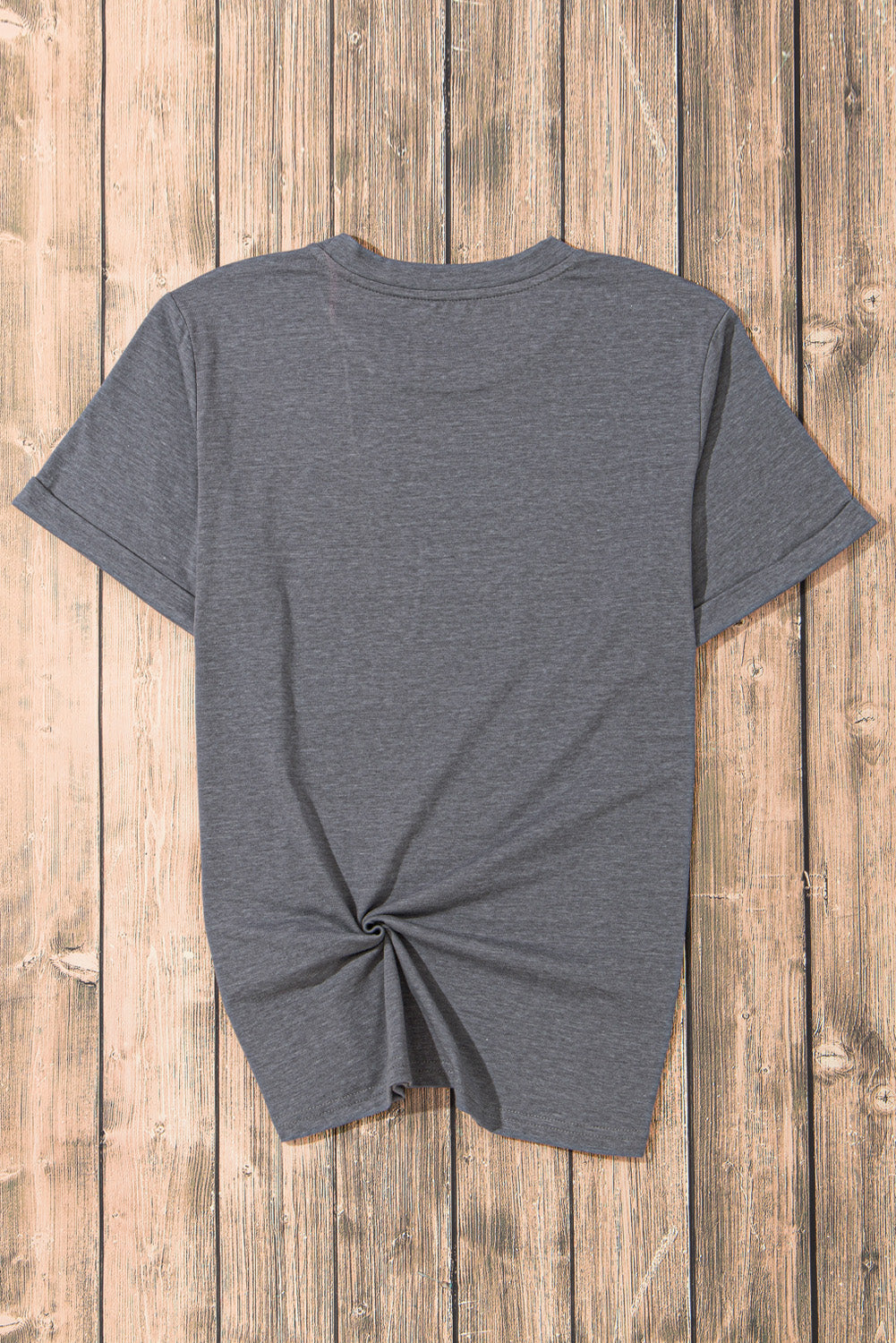 USA Round Neck Short Sleeve T-Shirt - Charming Charlie