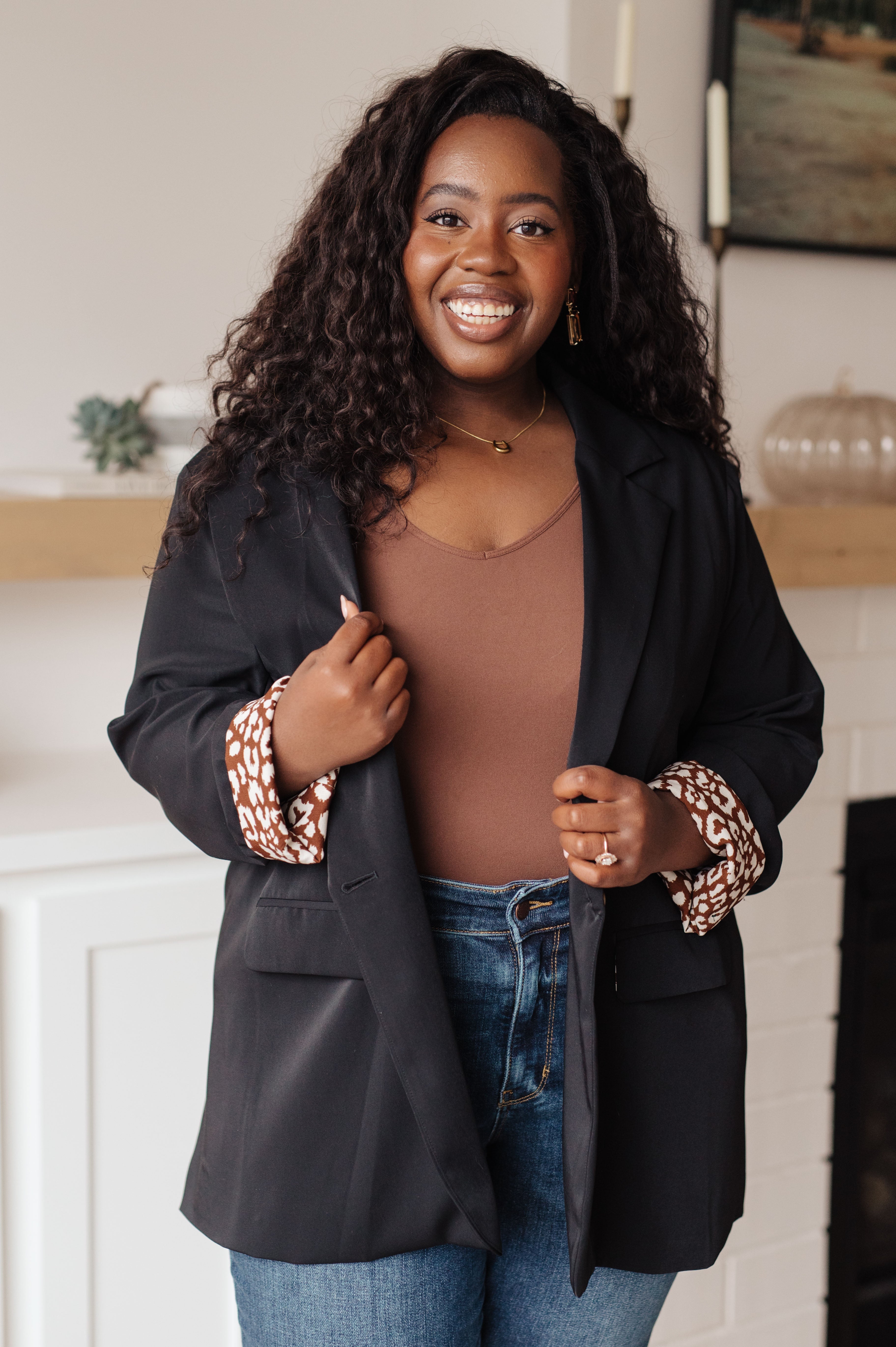 Every Day Blazer in Black - Charming Charlie