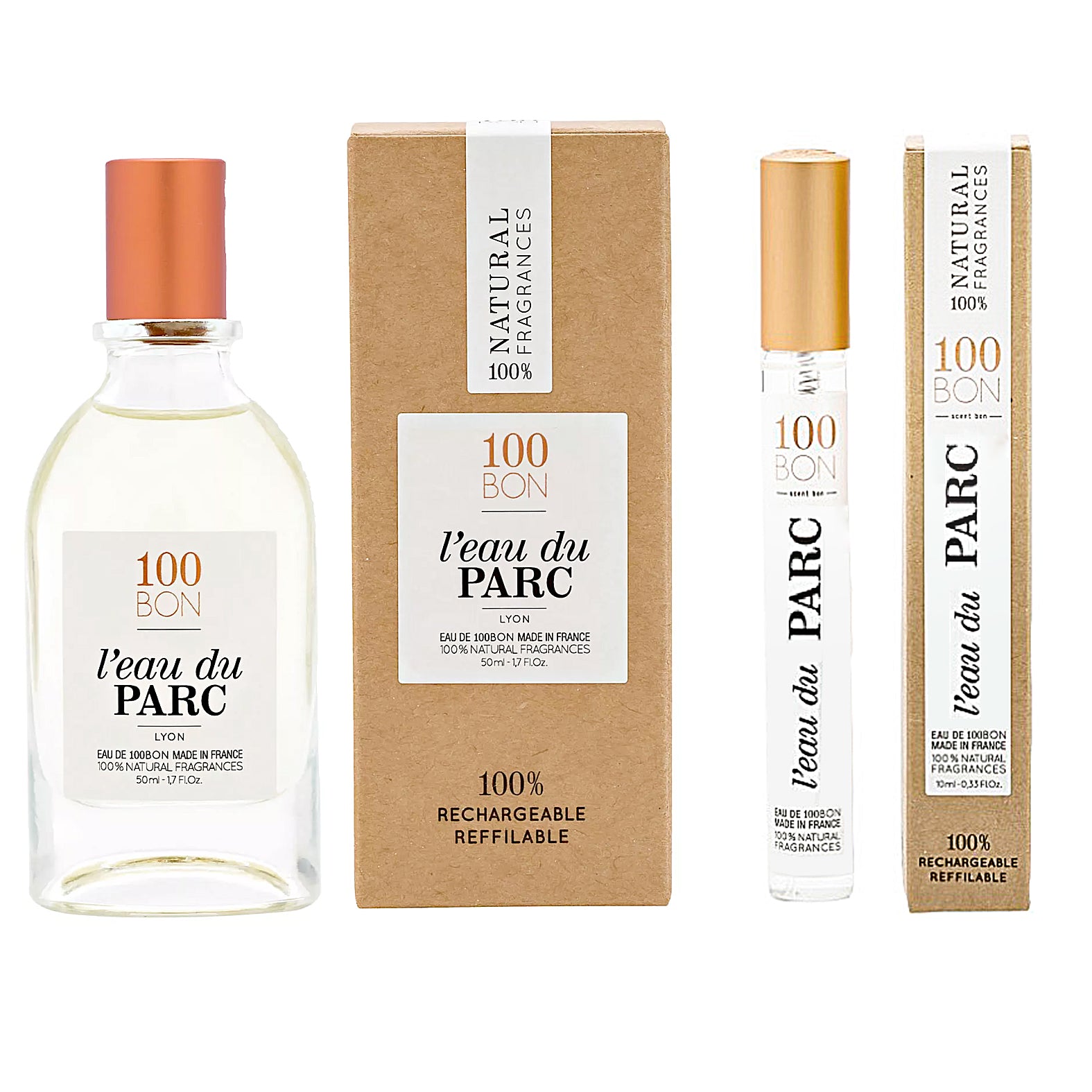 100BON L'EAU DU PARC 1.7 OZ EDP SPRAY/ .5 PEN SPRAY DUO - Charming Charlie