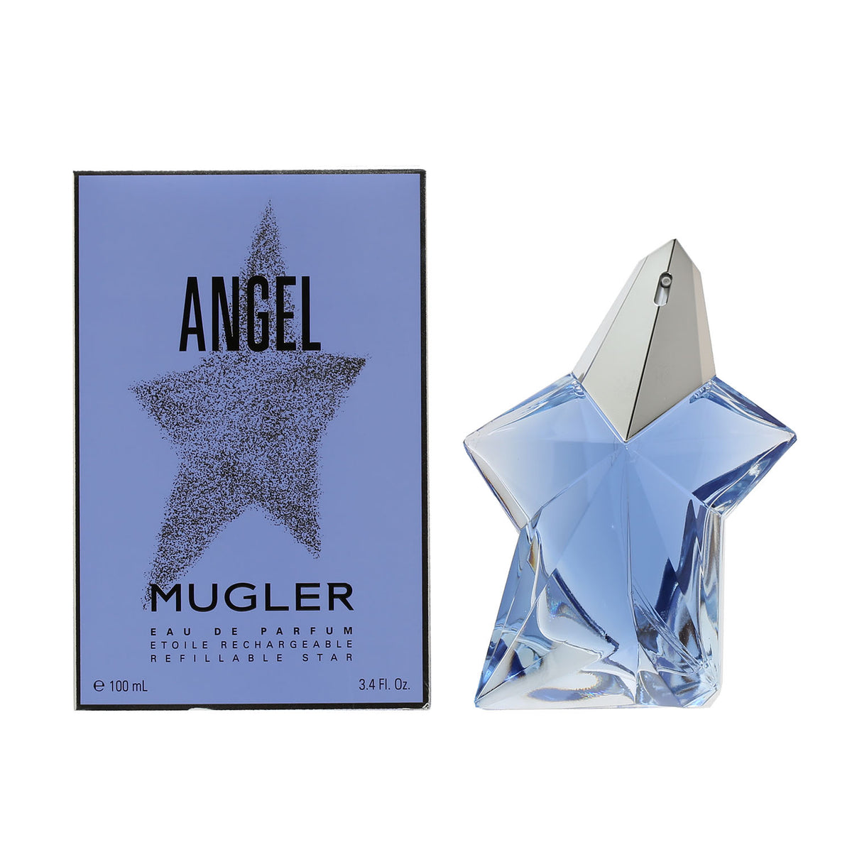 ANGEL LADIES BY THIERRY MUGLER (REFILLABLE STAR) EDP SPRAY, 3.4 OZ - Charming Charlie
