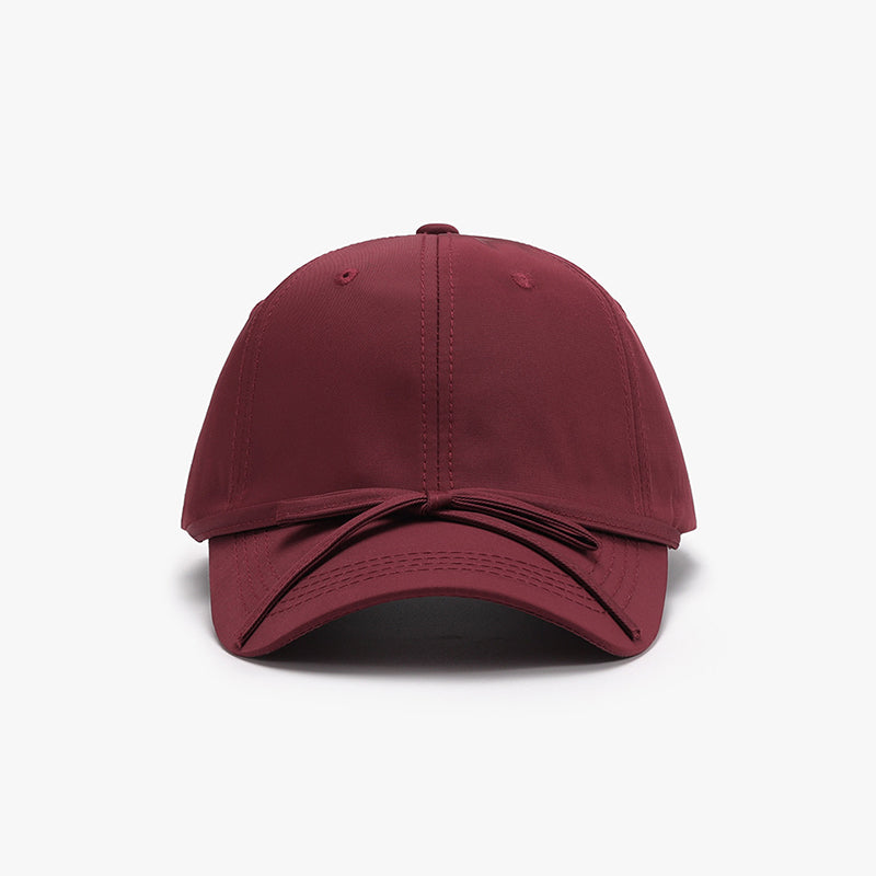 Tied Bow Cotton Baseball Cap - Charming Charlie