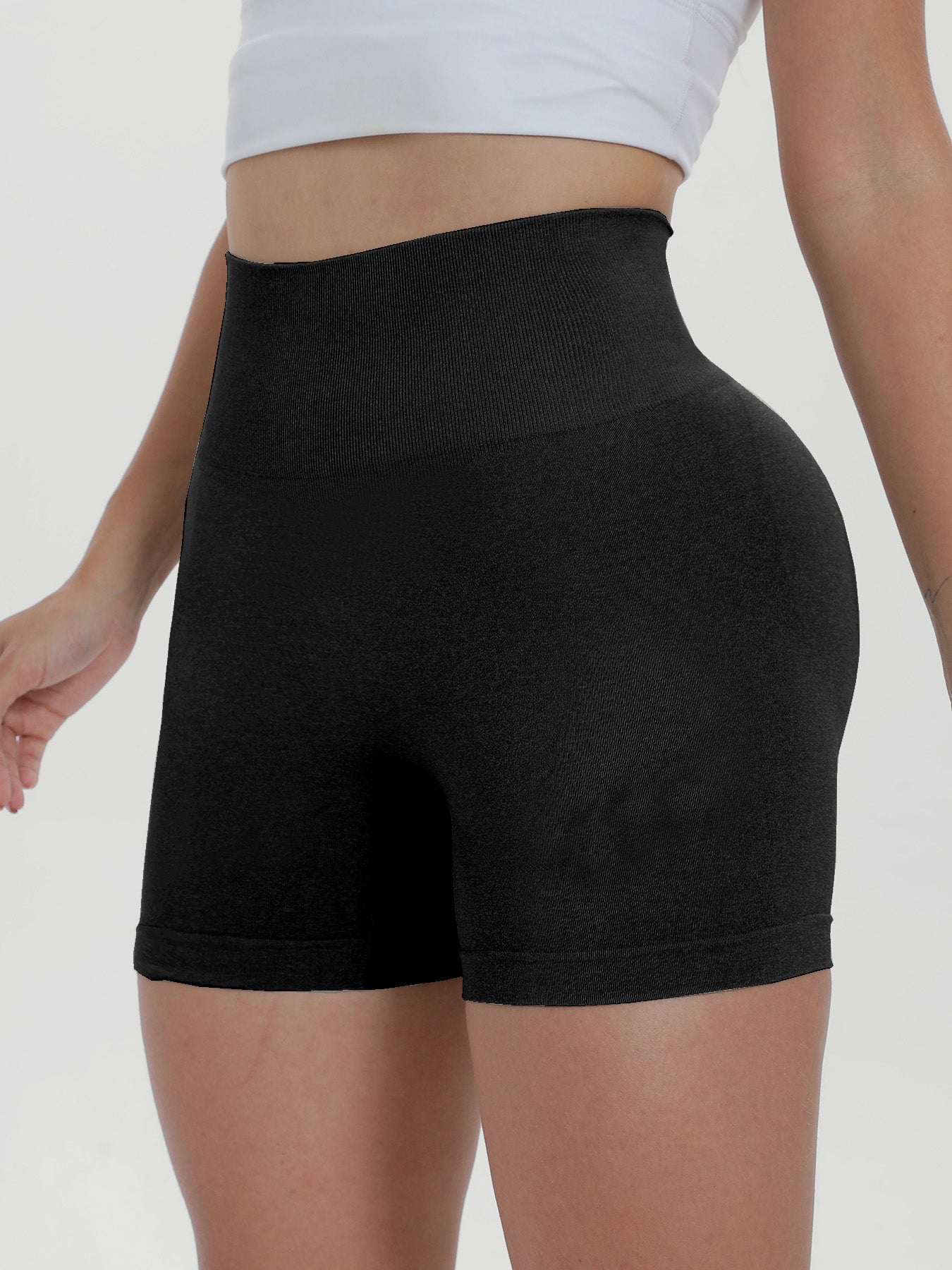 High Waist Active Shorts - Charming Charlie