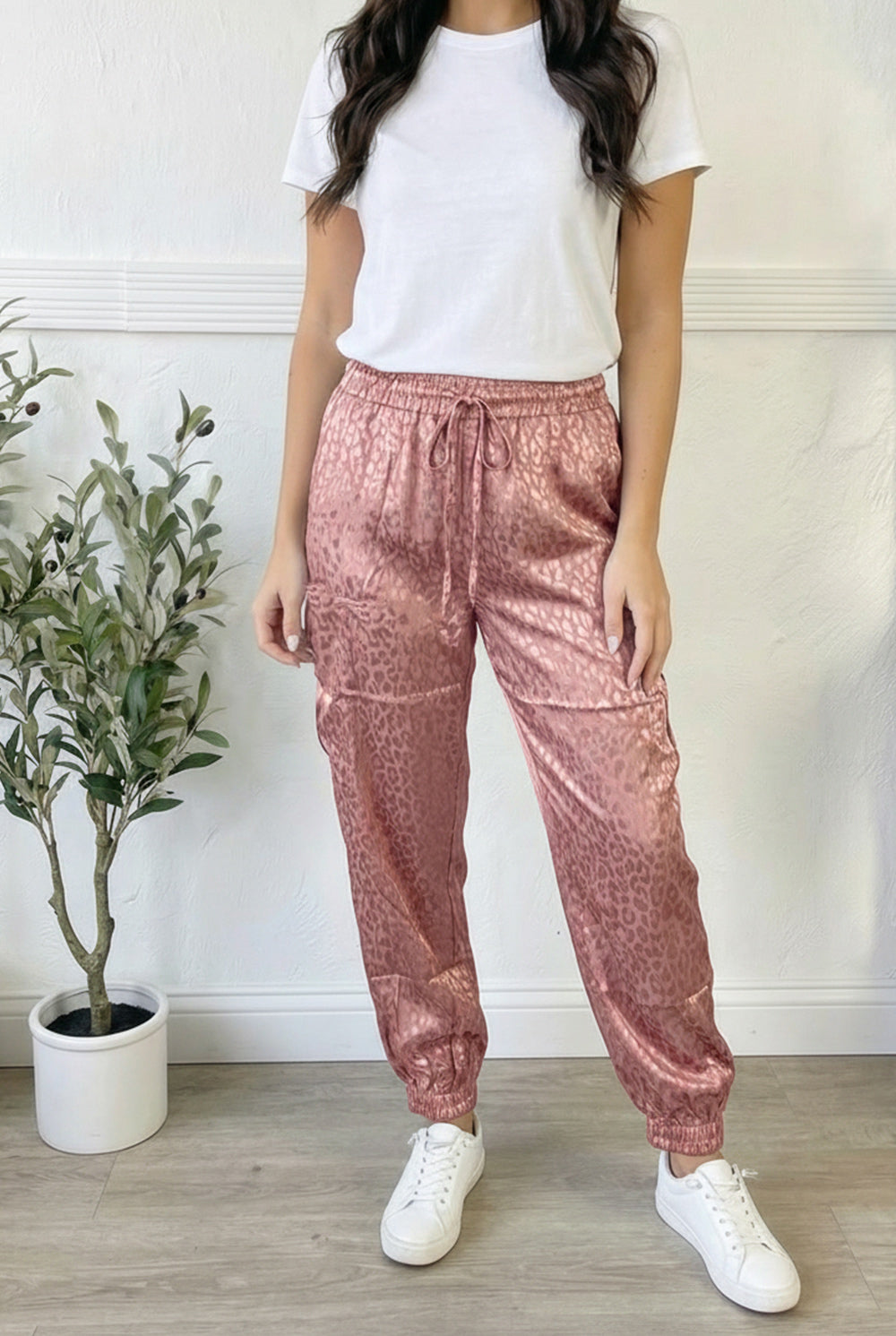 Blush on the Run Joggers - Charming Charlie
