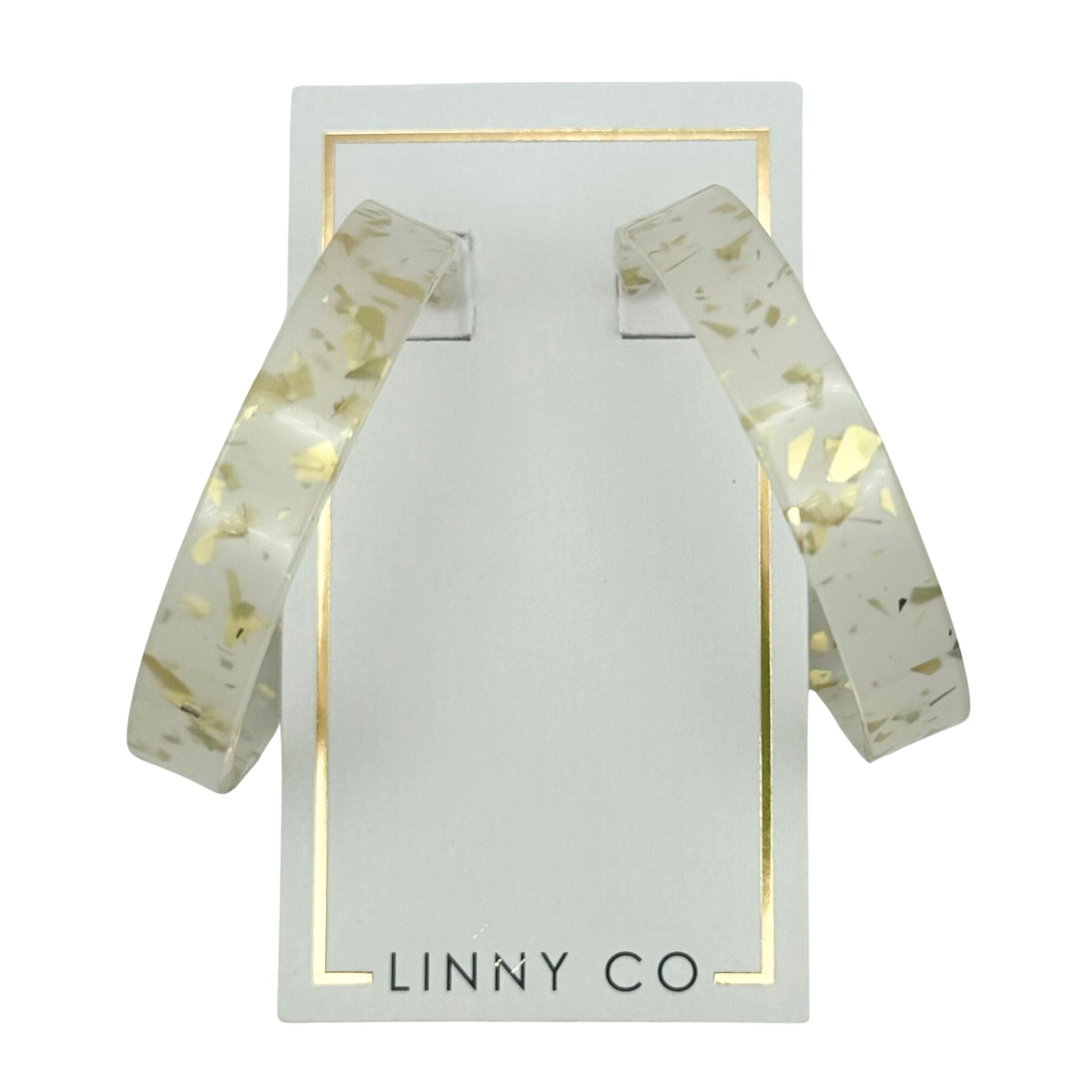 Ashley - Medium - Gold Confetti - Charming Charlie