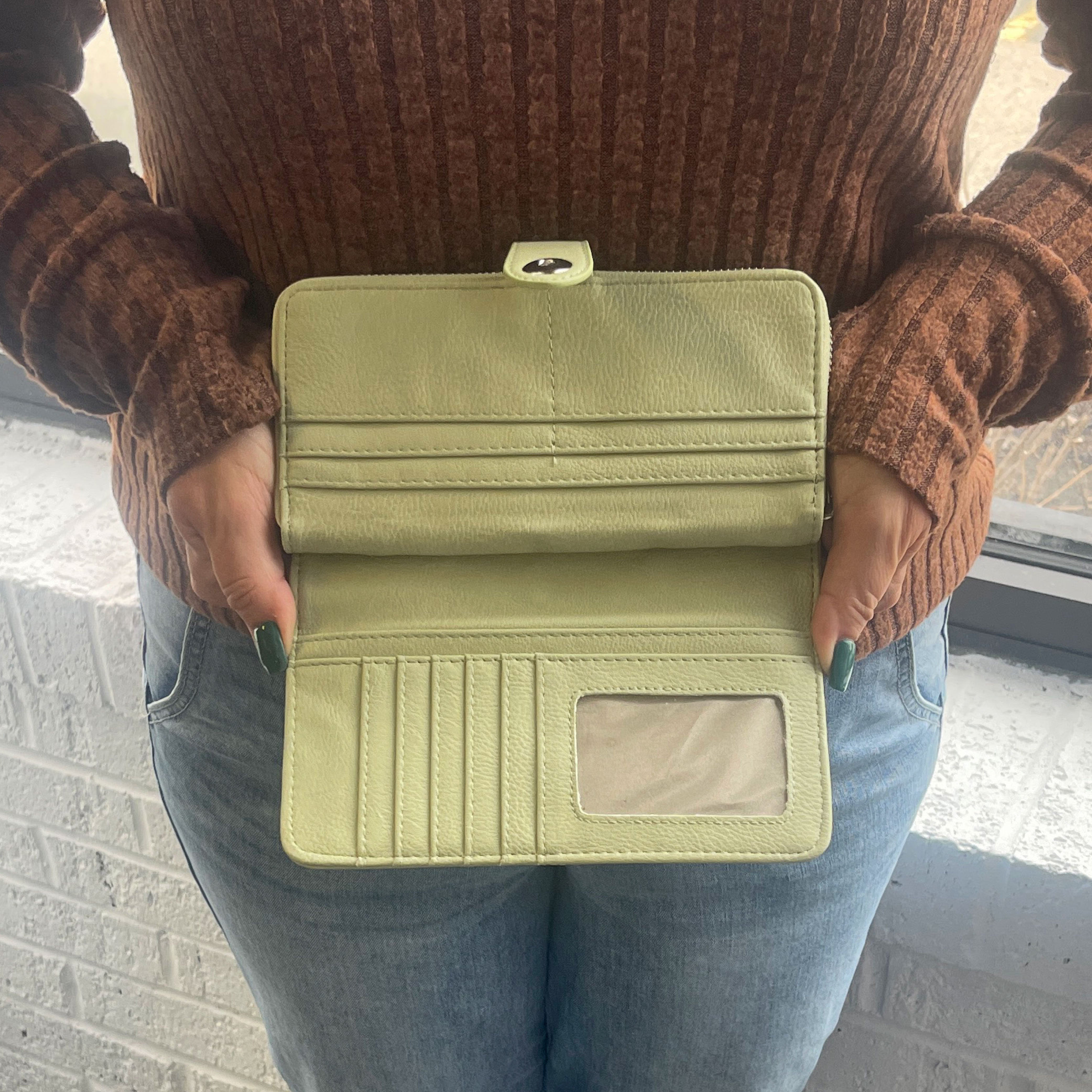 Eleanor Checkbook Wallet (Multiple Colors) - Charming Charlie