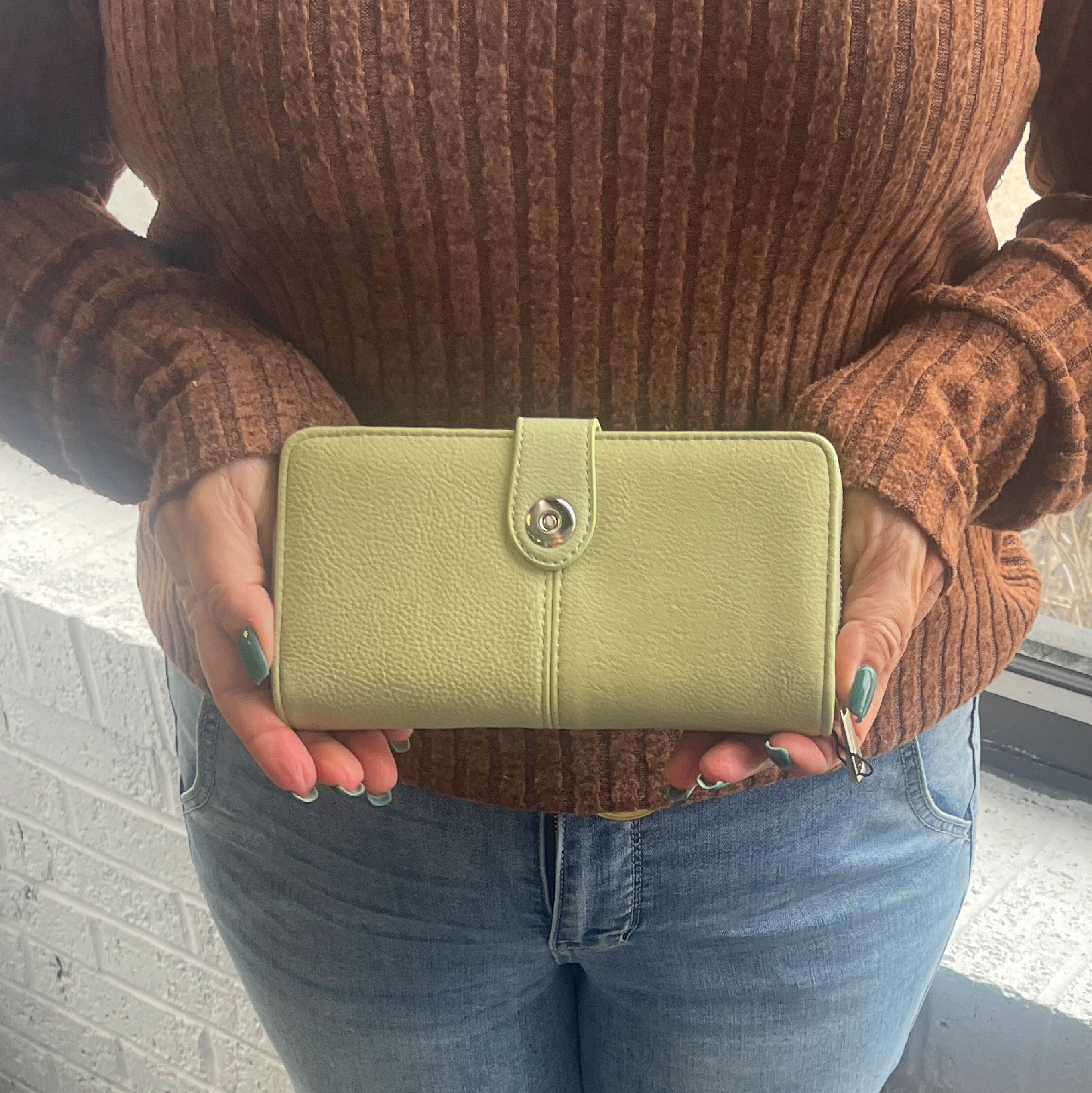 Eleanor Checkbook Wallet (Multiple Colors) - Charming Charlie