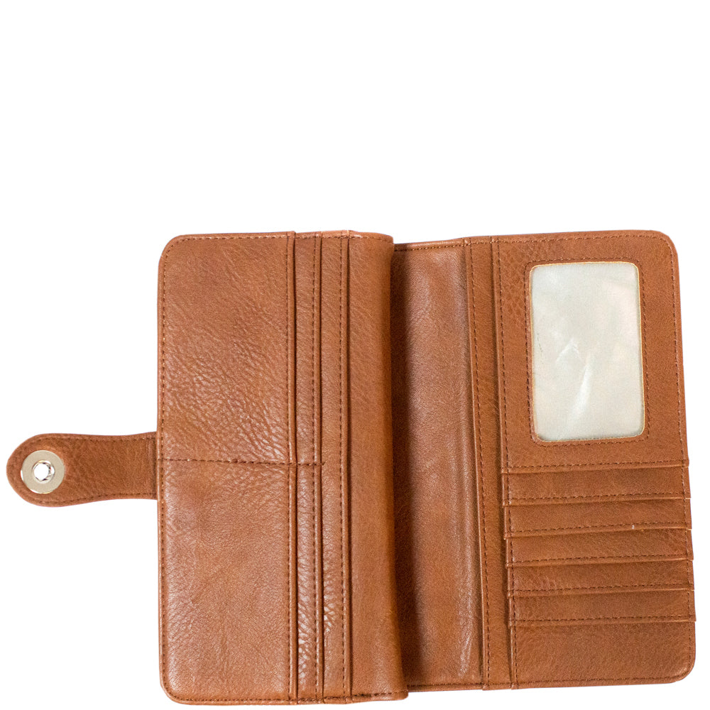 Eleanor Checkbook Wallet (Multiple Colors) - Charming Charlie