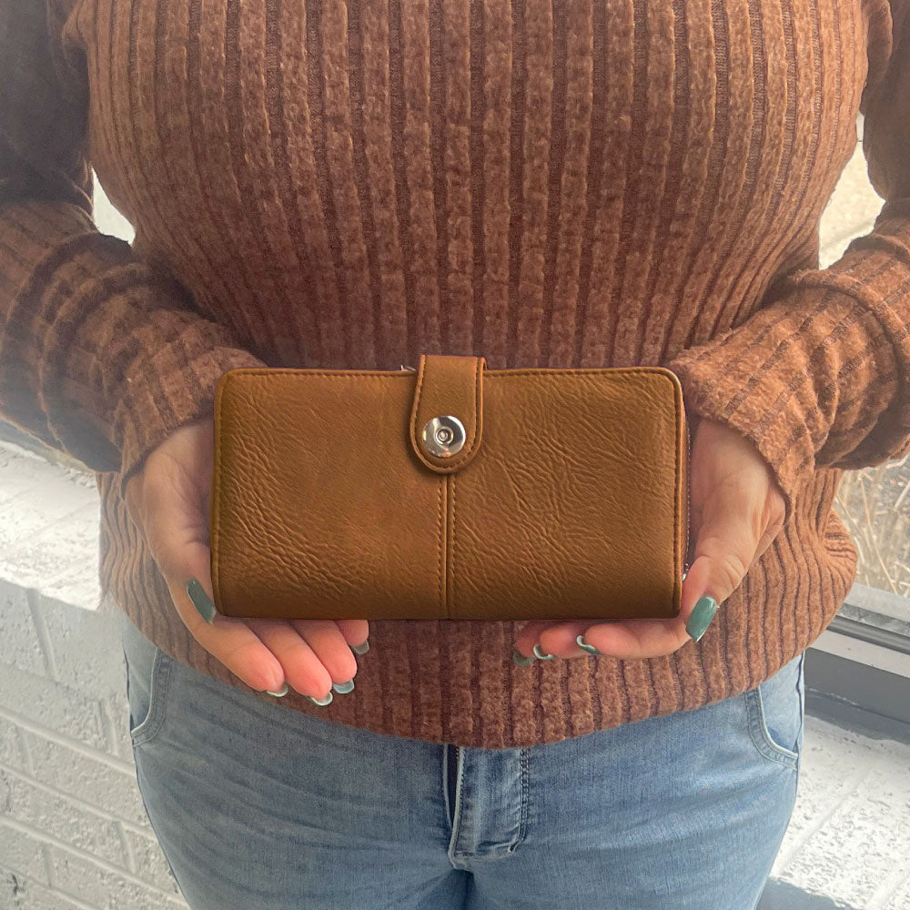 Eleanor Checkbook Wallet (Multiple Colors) - Charming Charlie
