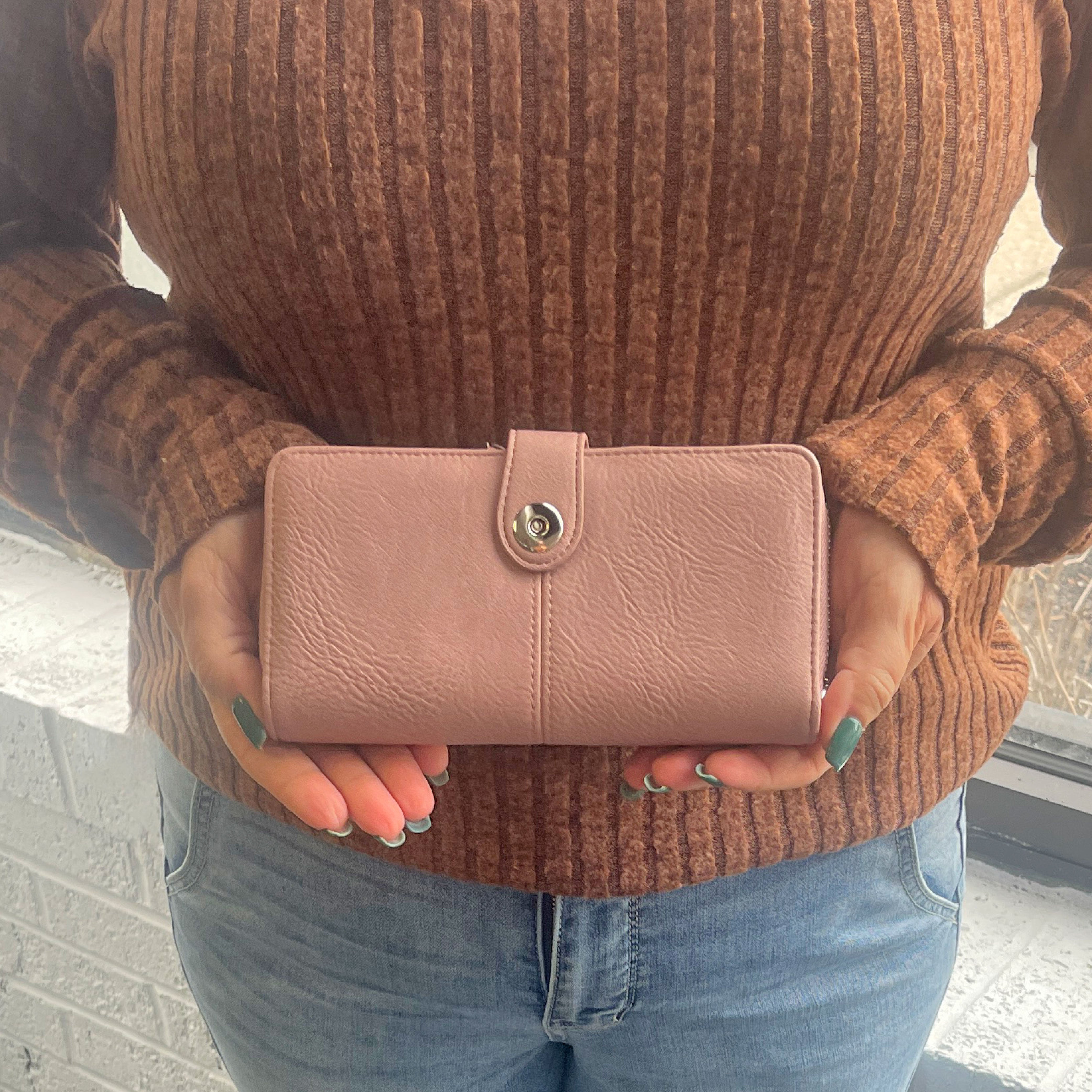 Eleanor Checkbook Wallet (Multiple Colors) - Charming Charlie