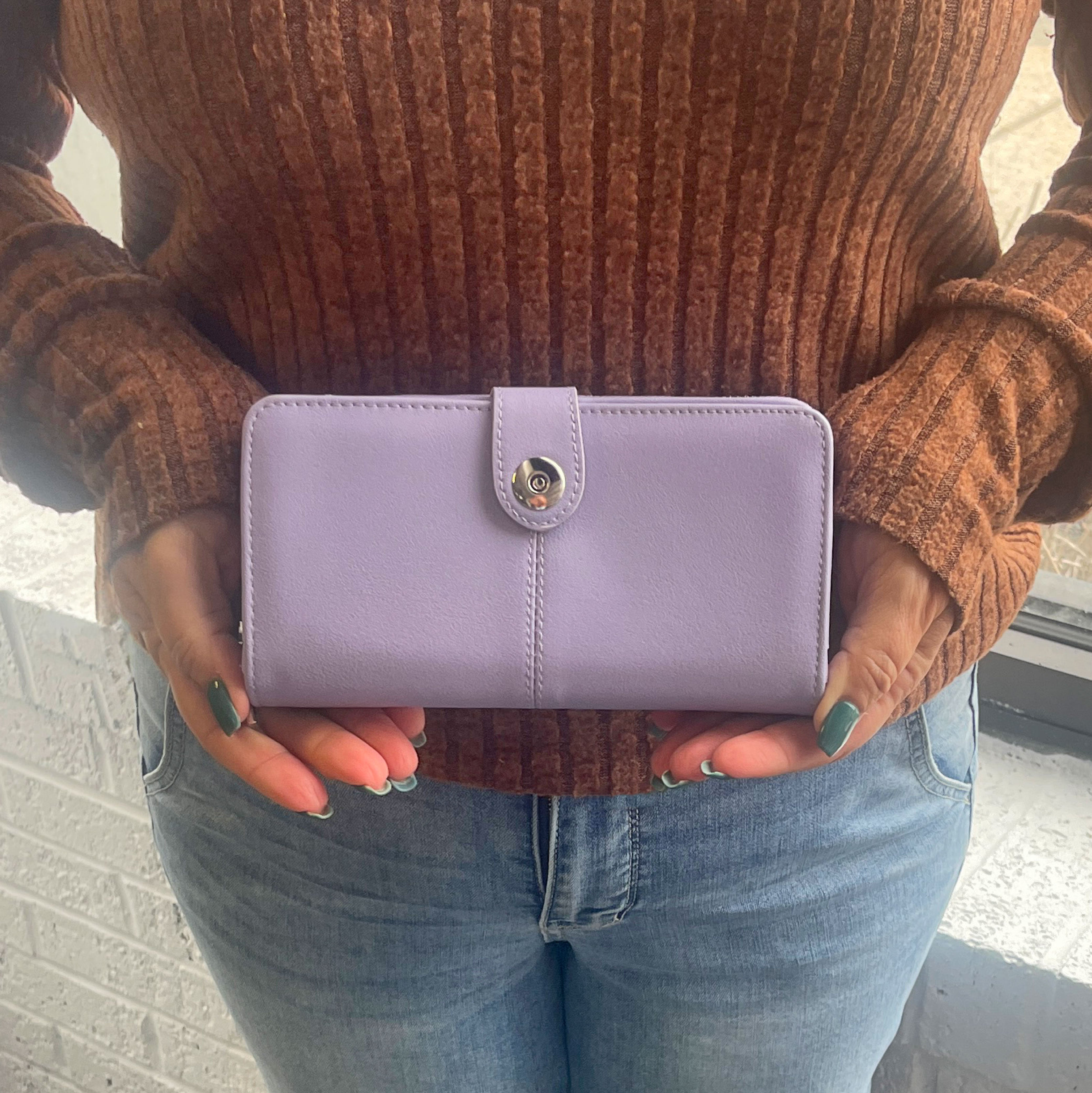 Eleanor Checkbook Wallet (Multiple Colors) - Charming Charlie