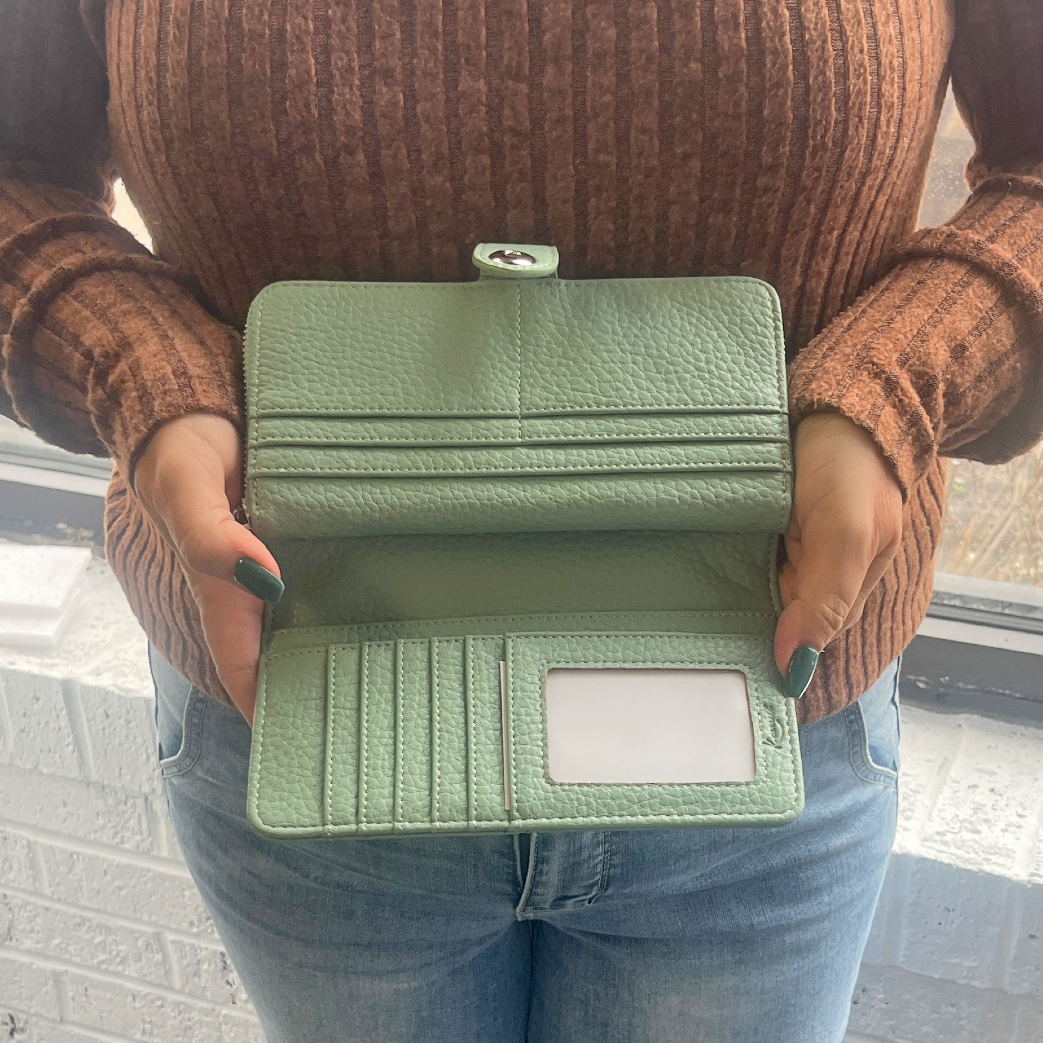Eleanor Checkbook Wallet (Multiple Colors) - Charming Charlie