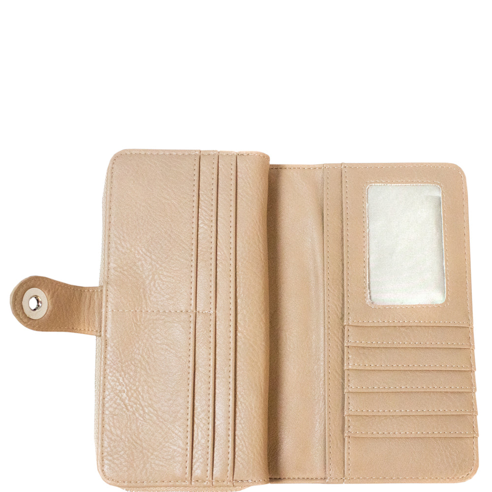 Eleanor Checkbook Wallet (Multiple Colors) - Charming Charlie