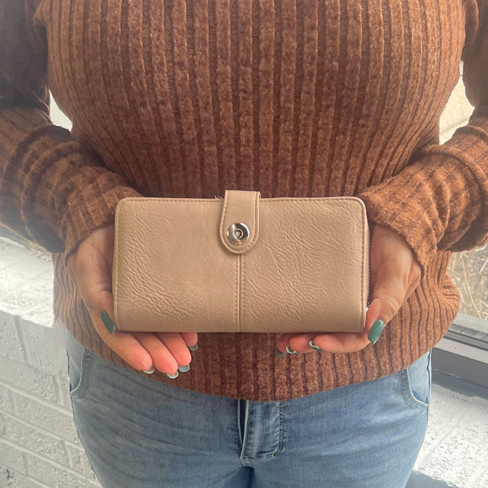 Eleanor Checkbook Wallet (Multiple Colors) - Charming Charlie