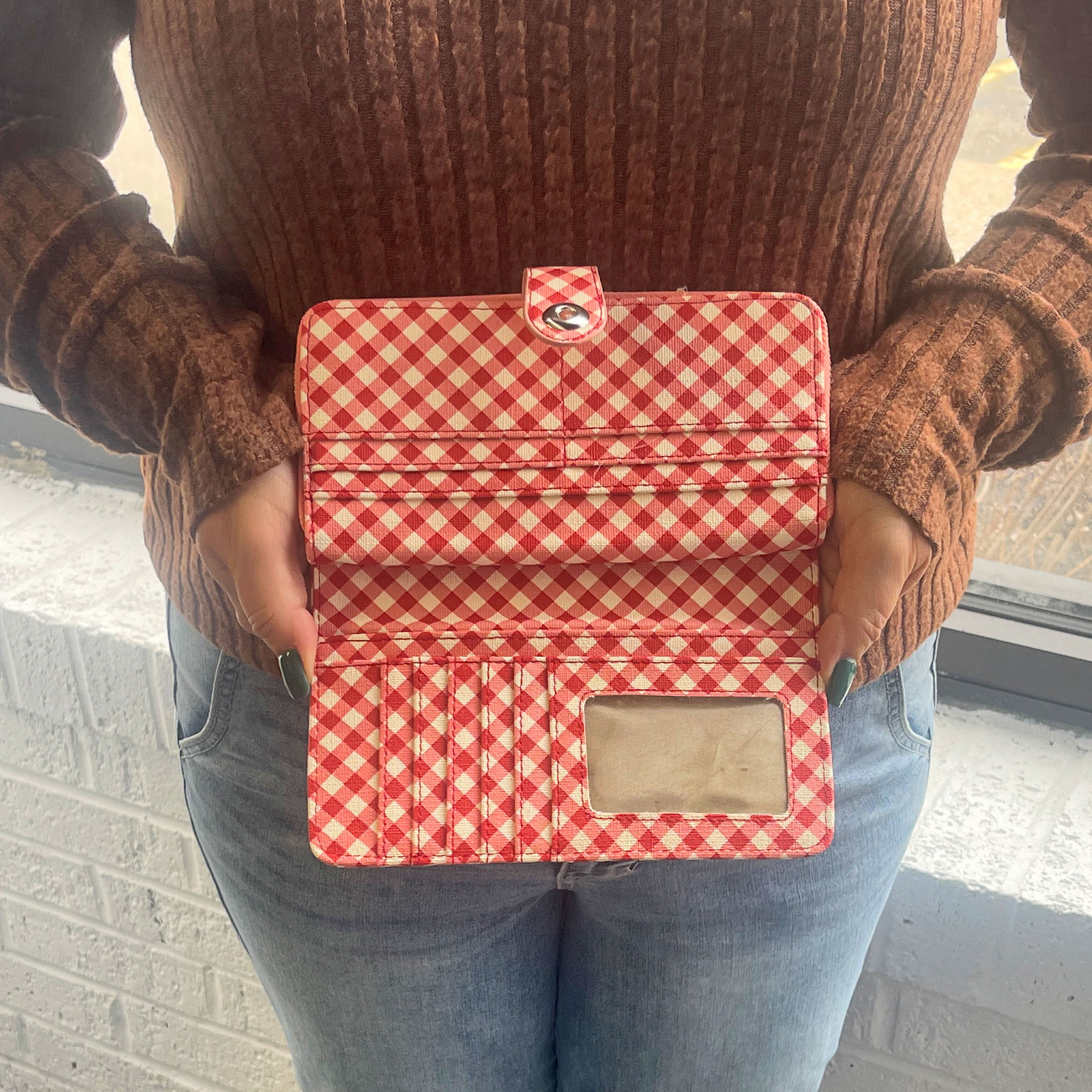 Eleanor Checkbook Wallet (Multiple Colors) - Charming Charlie