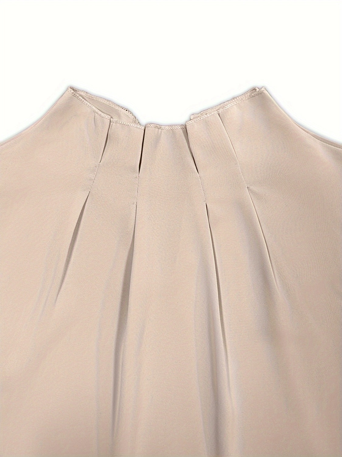 Ruched Mock Neck Half Sleeve Blouse - Charming Charlie