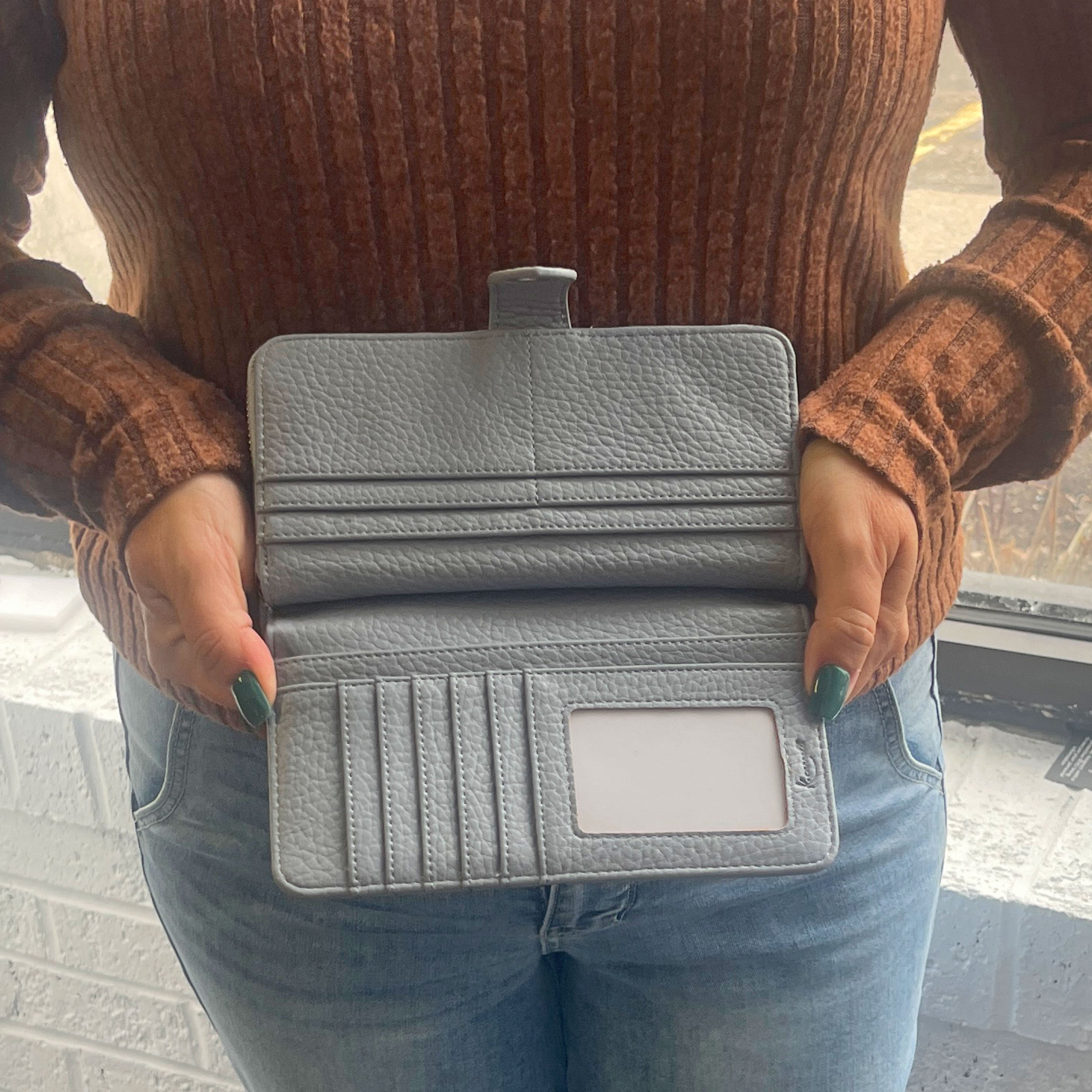 Eleanor Checkbook Wallet (Multiple Colors) - Charming Charlie