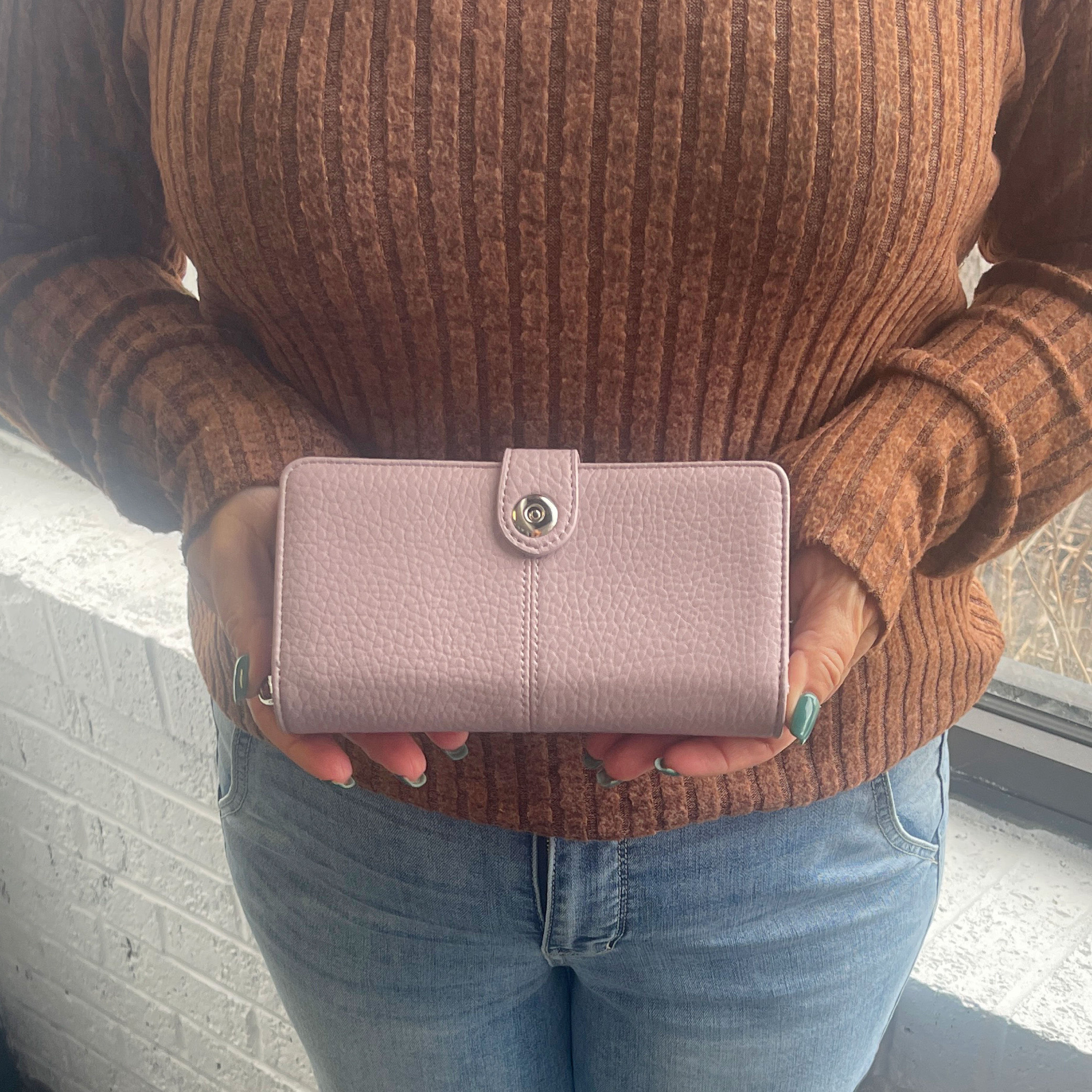 Eleanor Checkbook Wallet (Multiple Colors) - Charming Charlie