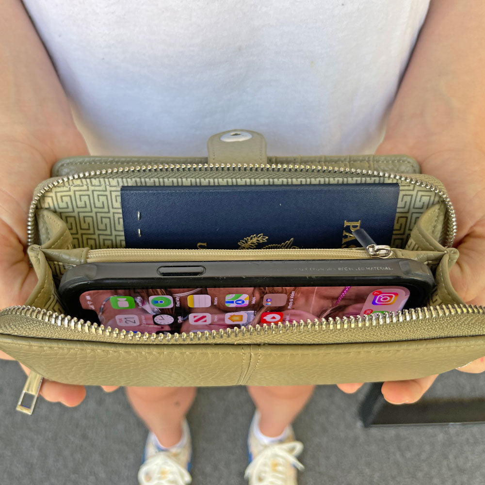 Eleanor Checkbook Wallet (Multiple Colors) - Charming Charlie