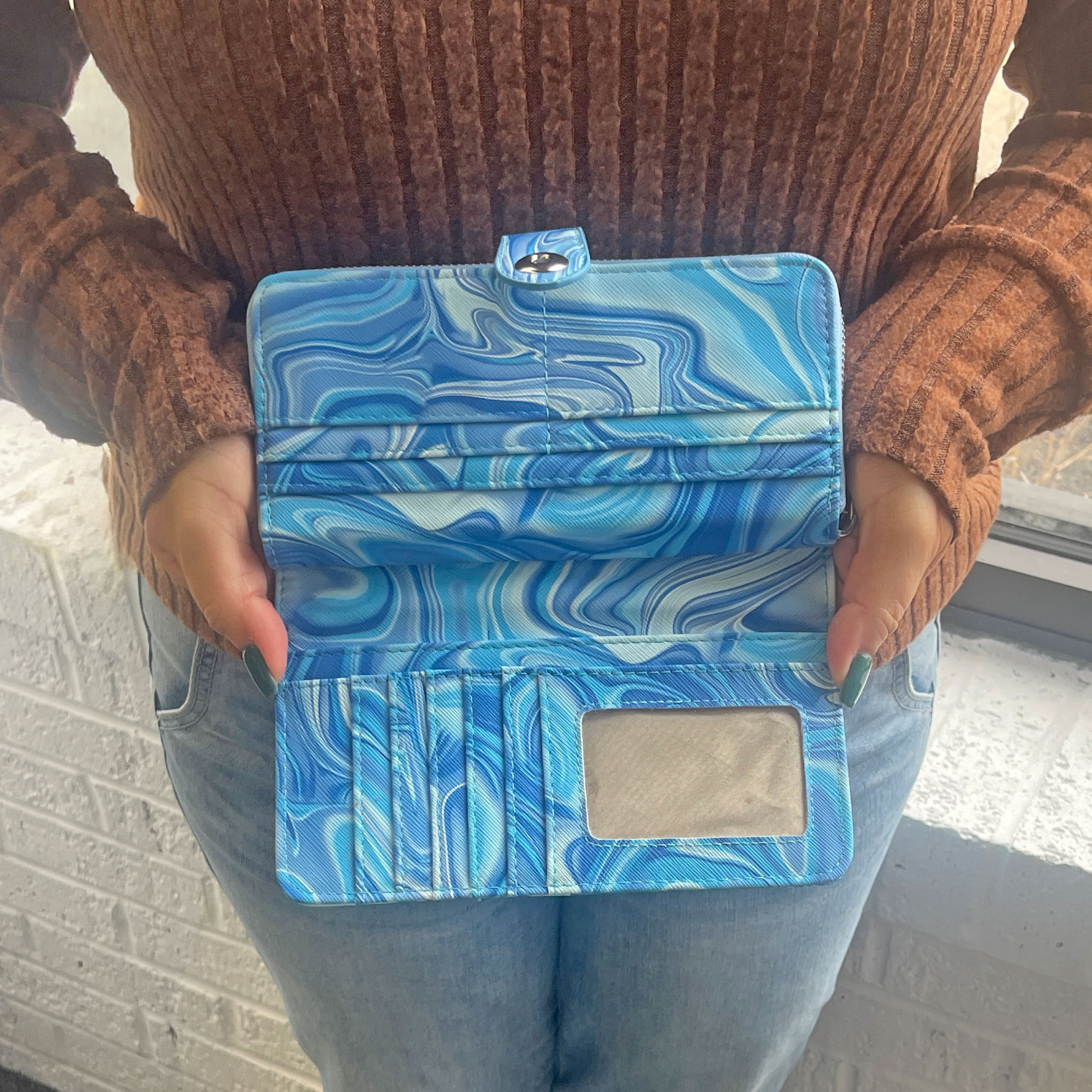 Eleanor Checkbook Wallet (Multiple Colors) - Charming Charlie