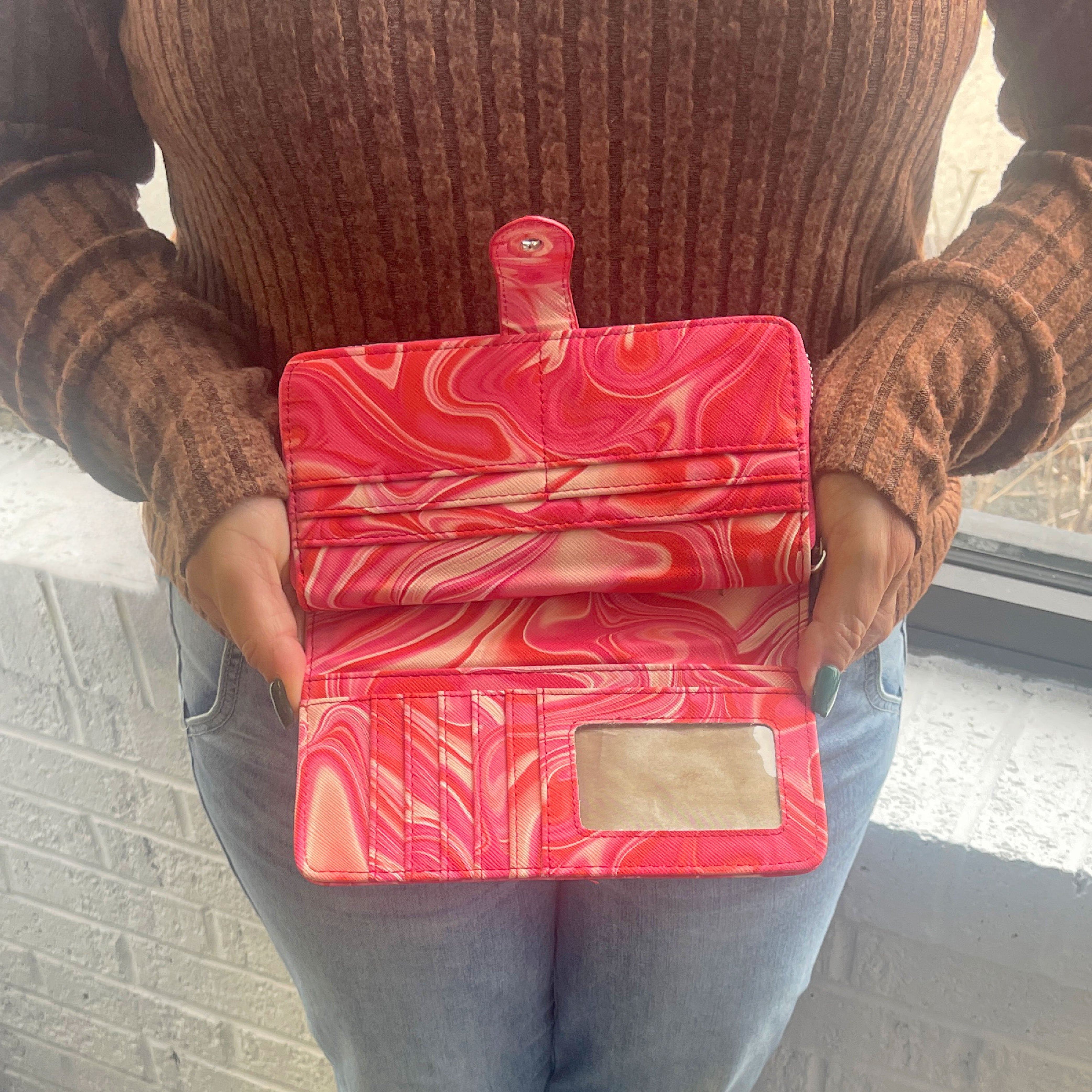 Eleanor Checkbook Wallet (Multiple Colors) - Charming Charlie