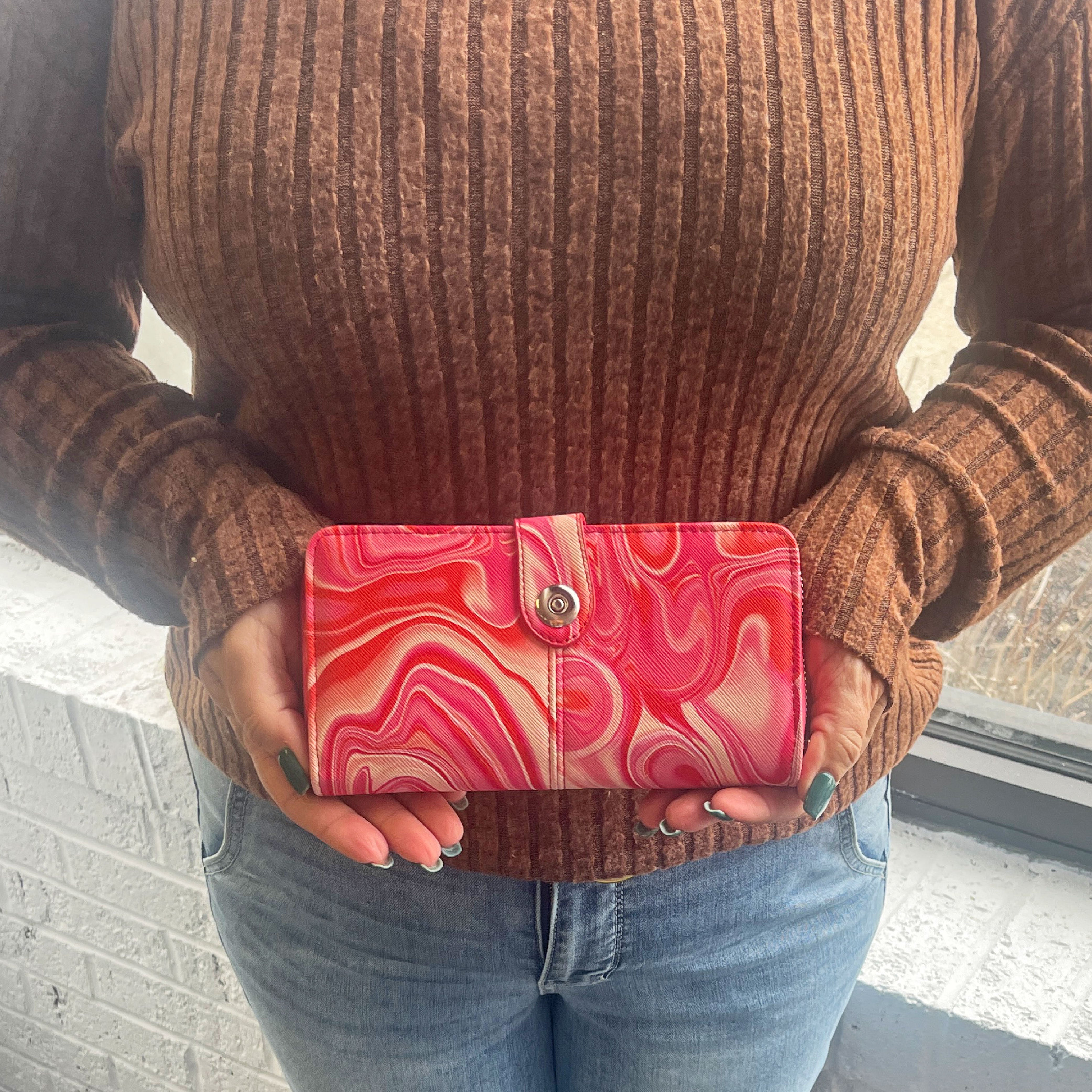 Eleanor Checkbook Wallet (Multiple Colors) - Charming Charlie