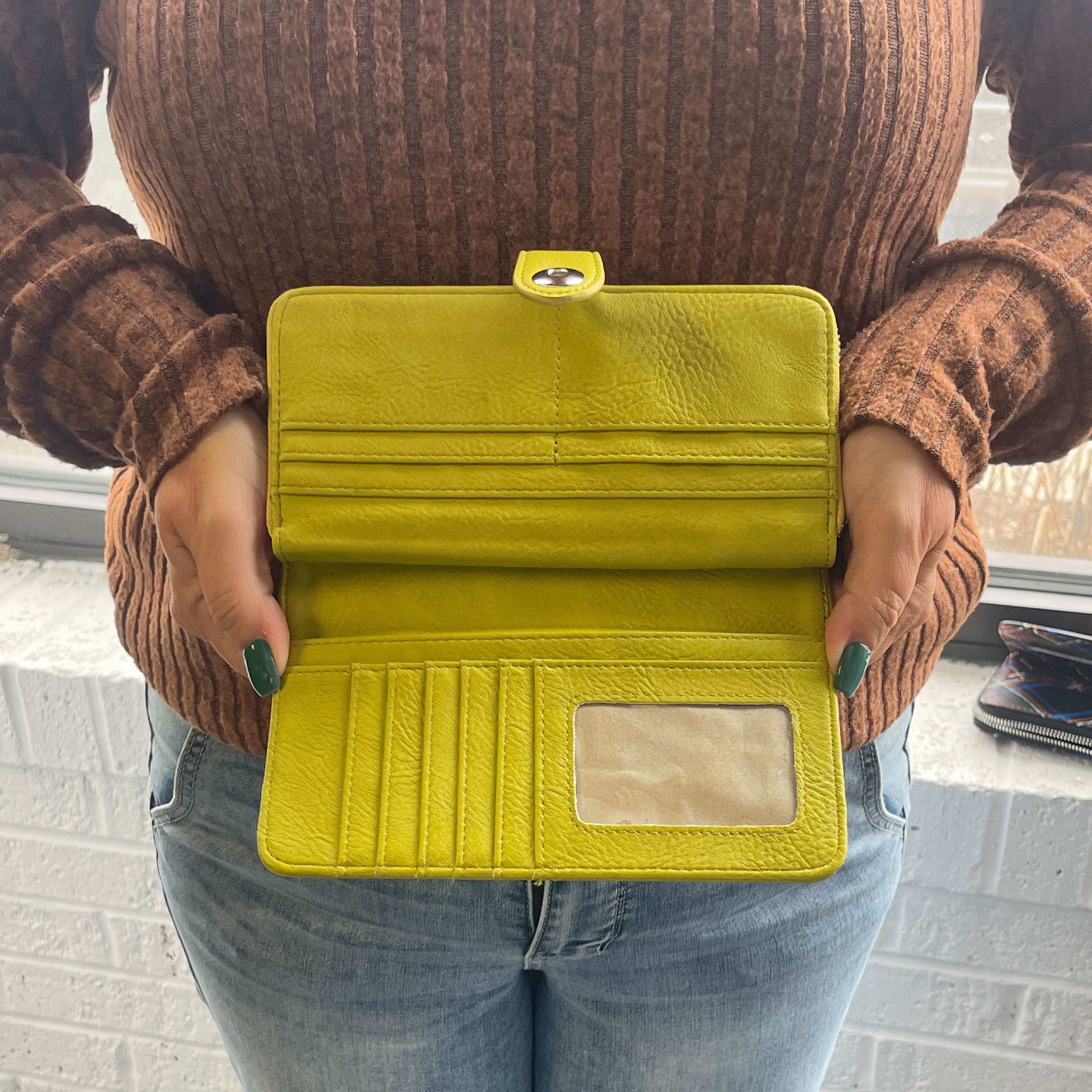 Eleanor Checkbook Wallet (Multiple Colors) - Charming Charlie