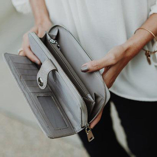 Eleanor Checkbook Wallet (Multiple Colors) - Charming Charlie