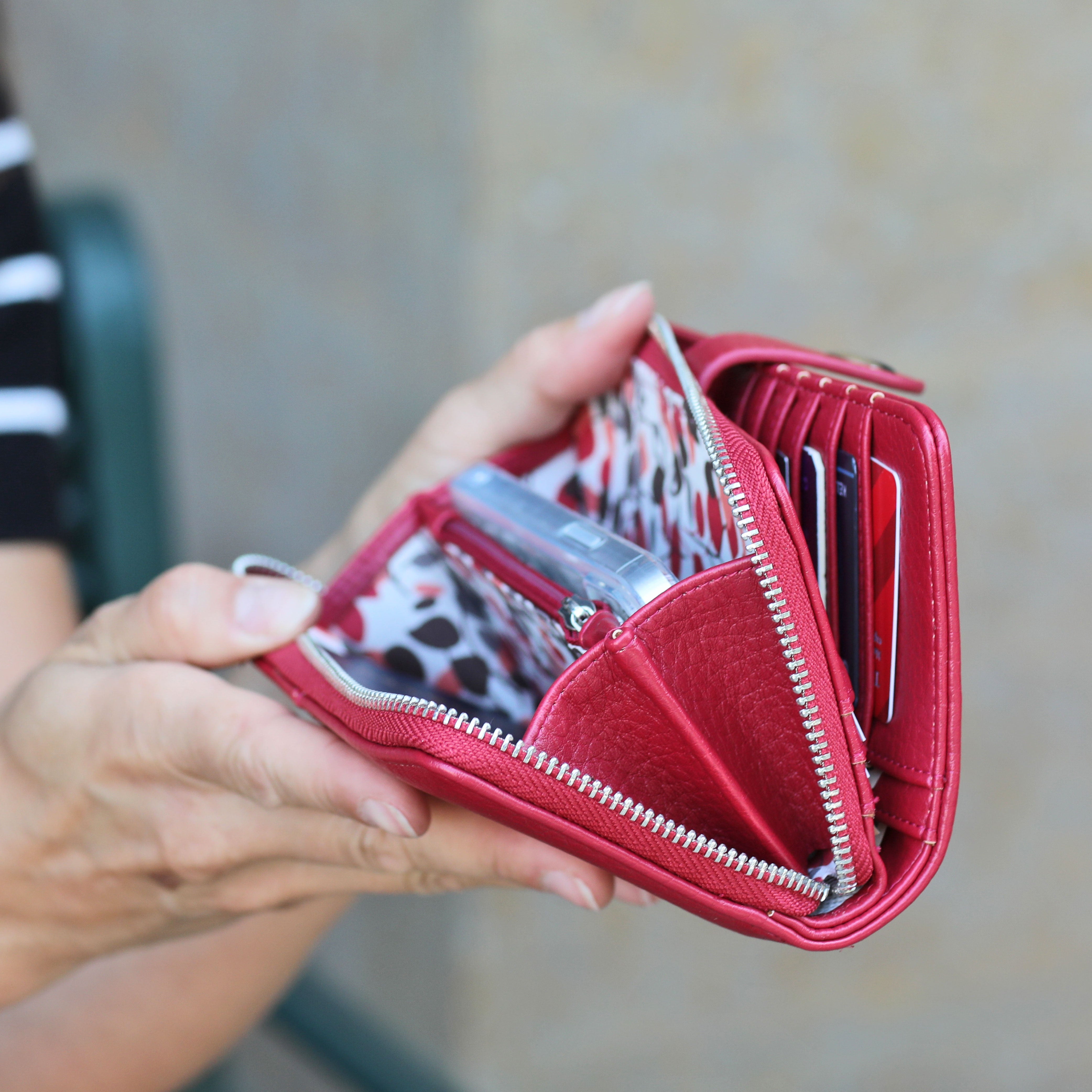 Eleanor Checkbook Wallet (Multiple Colors) - Charming Charlie