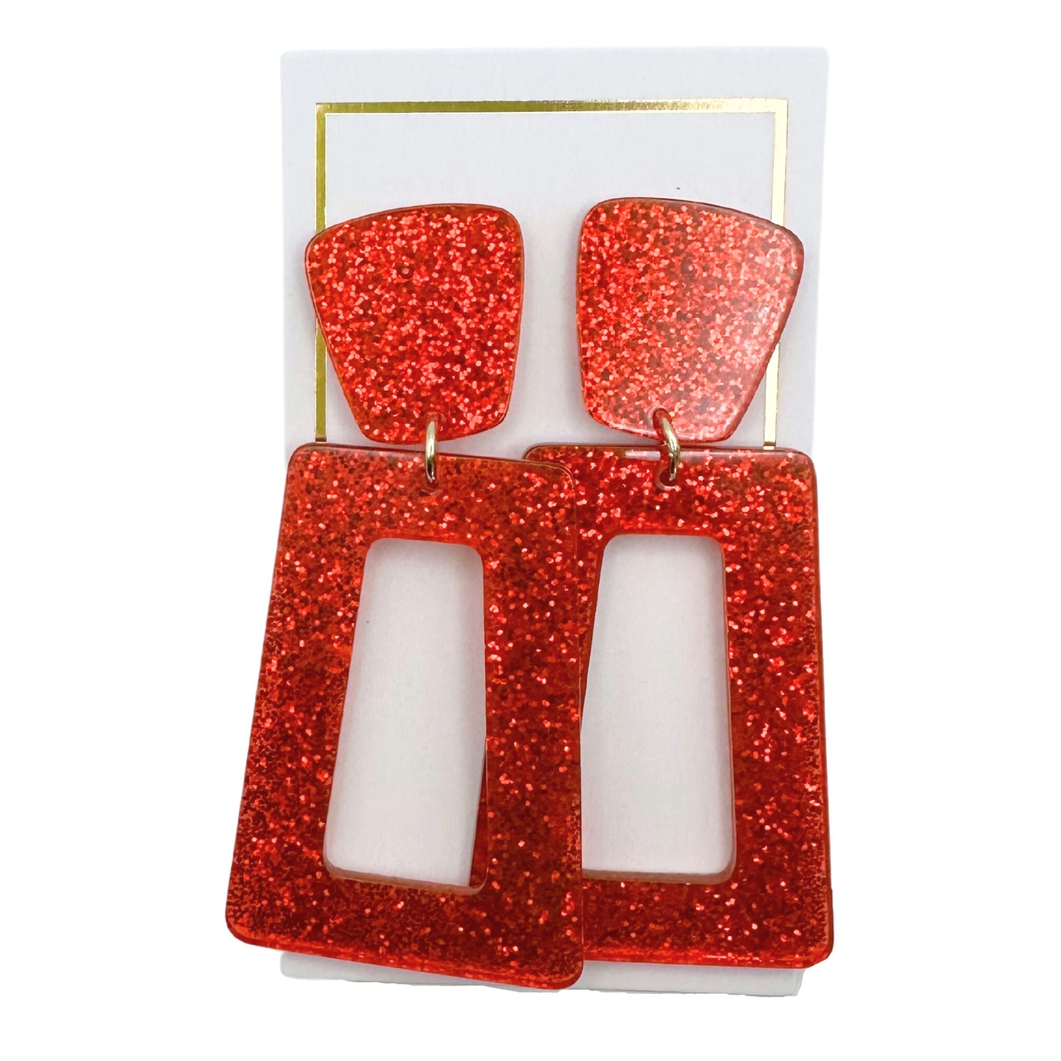 Kennedy - Red Glitter - Charming Charlie