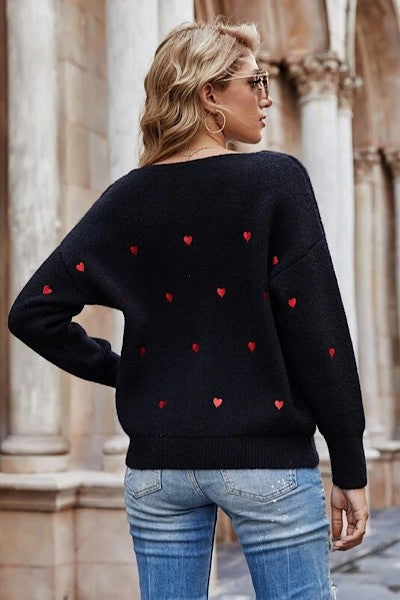 Heart sweater - Charming Charlie