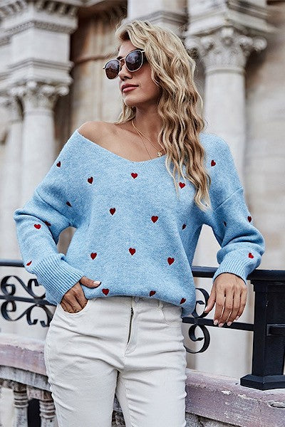 Heart sweater - Charming Charlie