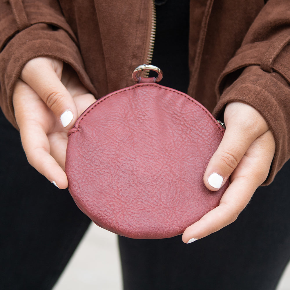 Circle Coin Purse (Multiple Colors) - Charming Charlie