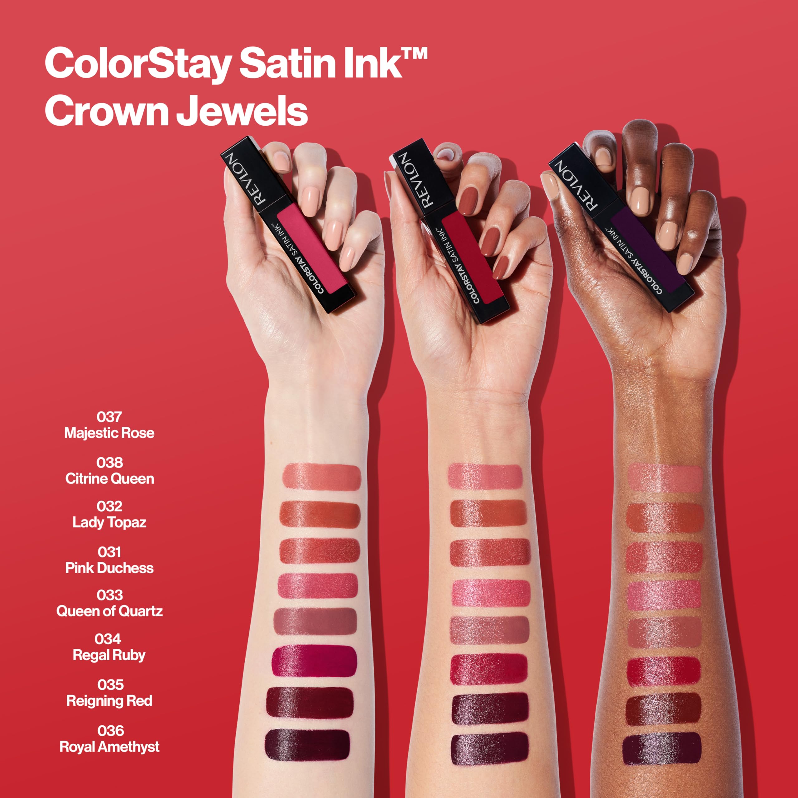 Revlon ColorStay Satin Ink Liquid Lipstick with Black Currant Seed Oil 0.17 fl - Charming Charlie