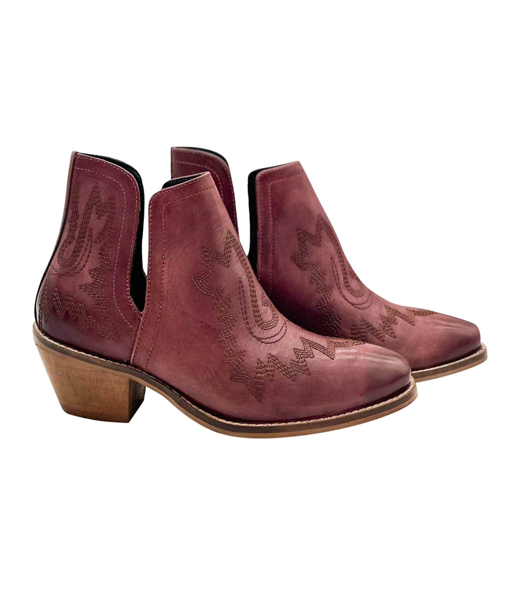 Kickin' Booties in Burgundy - Charming Charlie