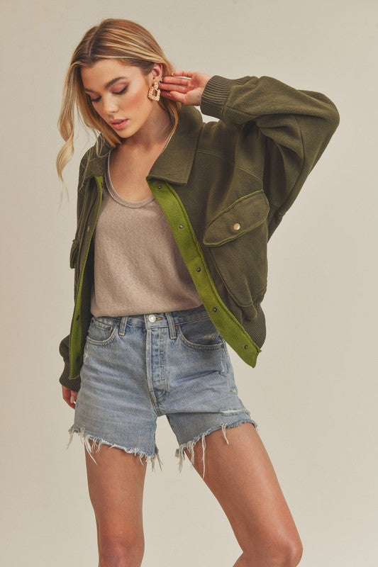 So Cozy Bomber - Charming Charlie